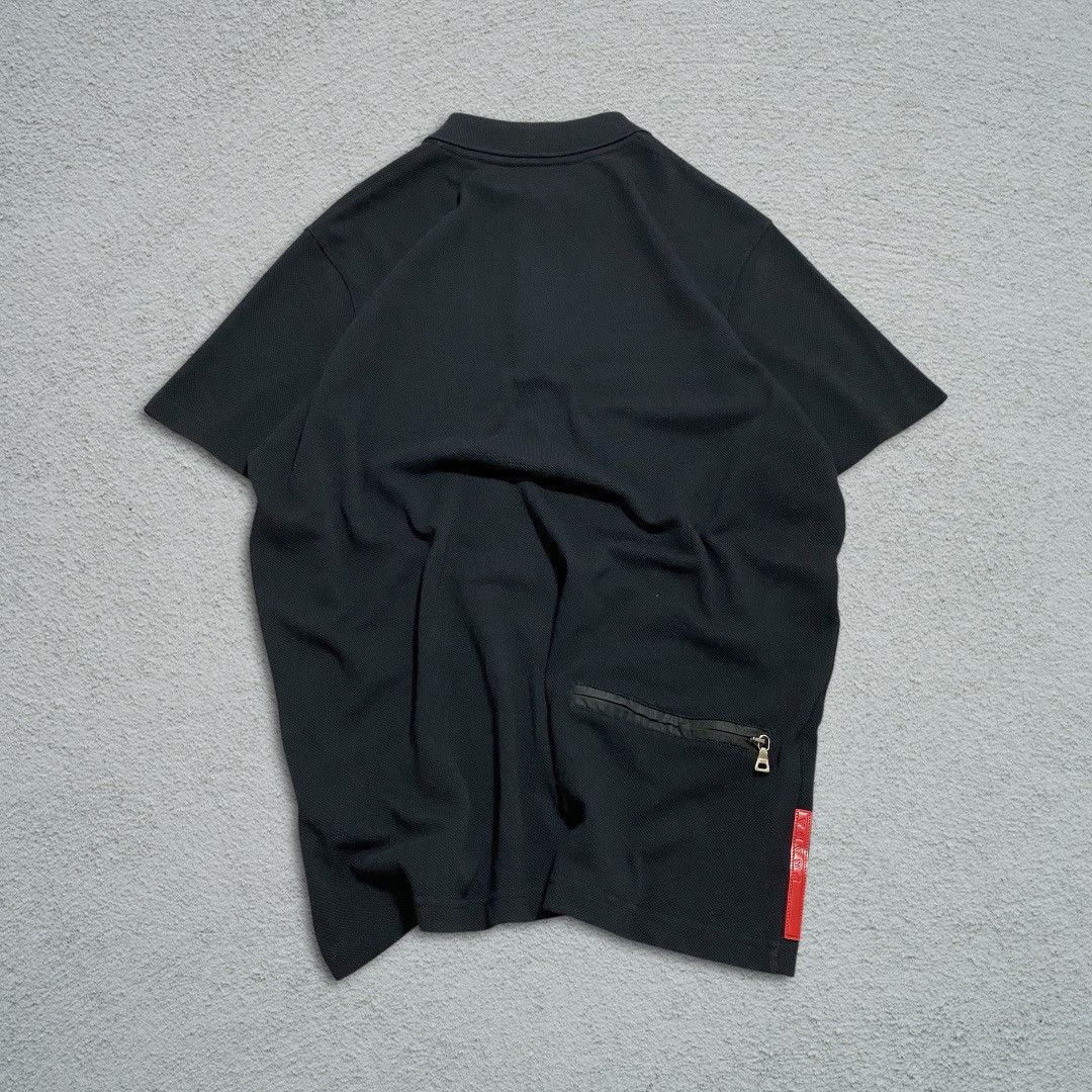 Prada VINTAGE PRADA QZIP POLO SHIRT Size US M / EU 48-50 / 2 - 2 Thumbnail