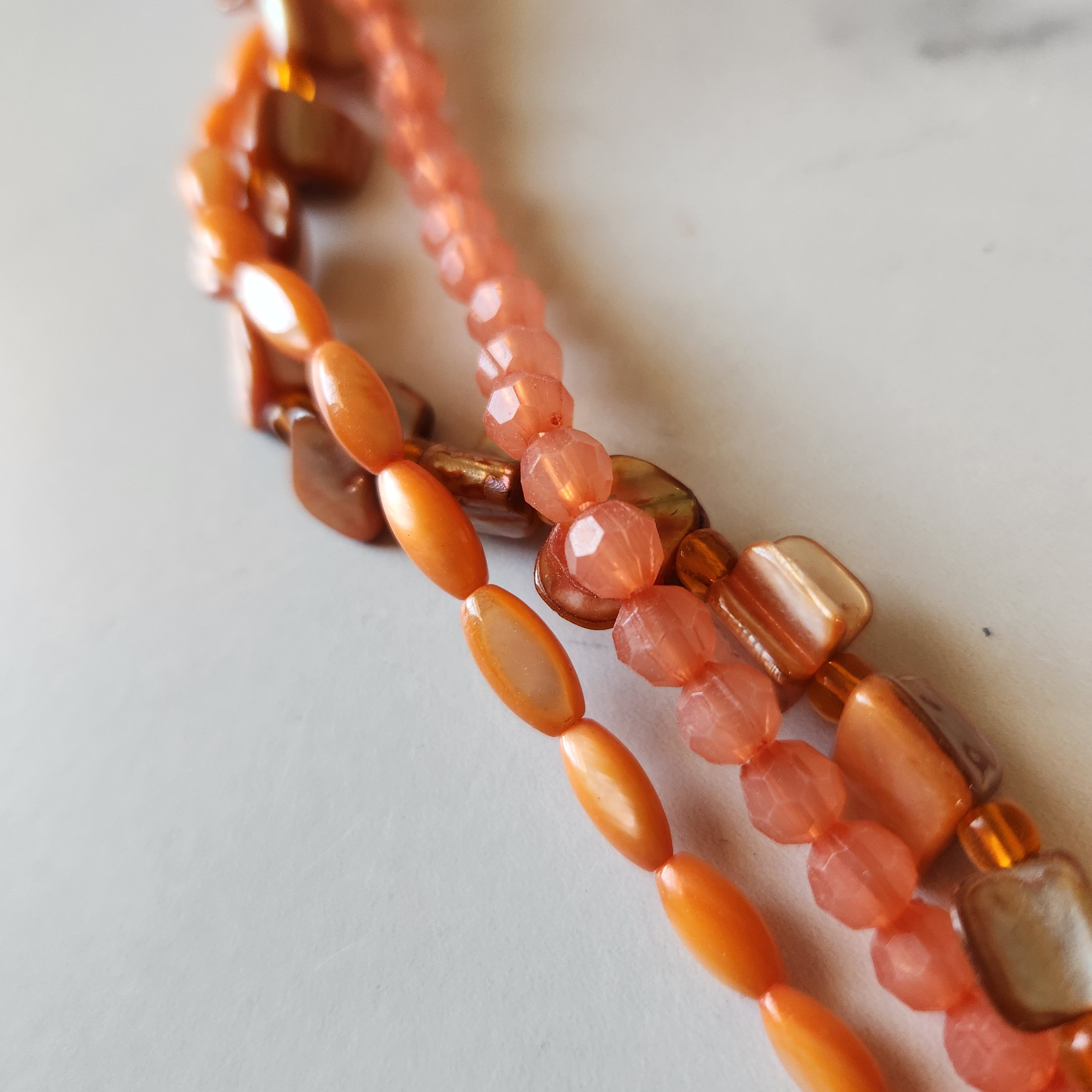 Other coral beach y2k 3 strand large circle pendant sun tropical Size ONE SIZE - 5 Thumbnail