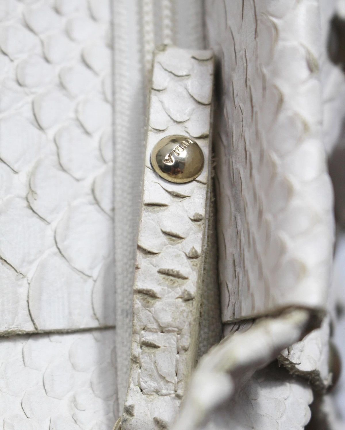 Furla 2000S FURLA PYTHON LEATHER HAND BAG Size ONE SIZE - 7 Thumbnail
