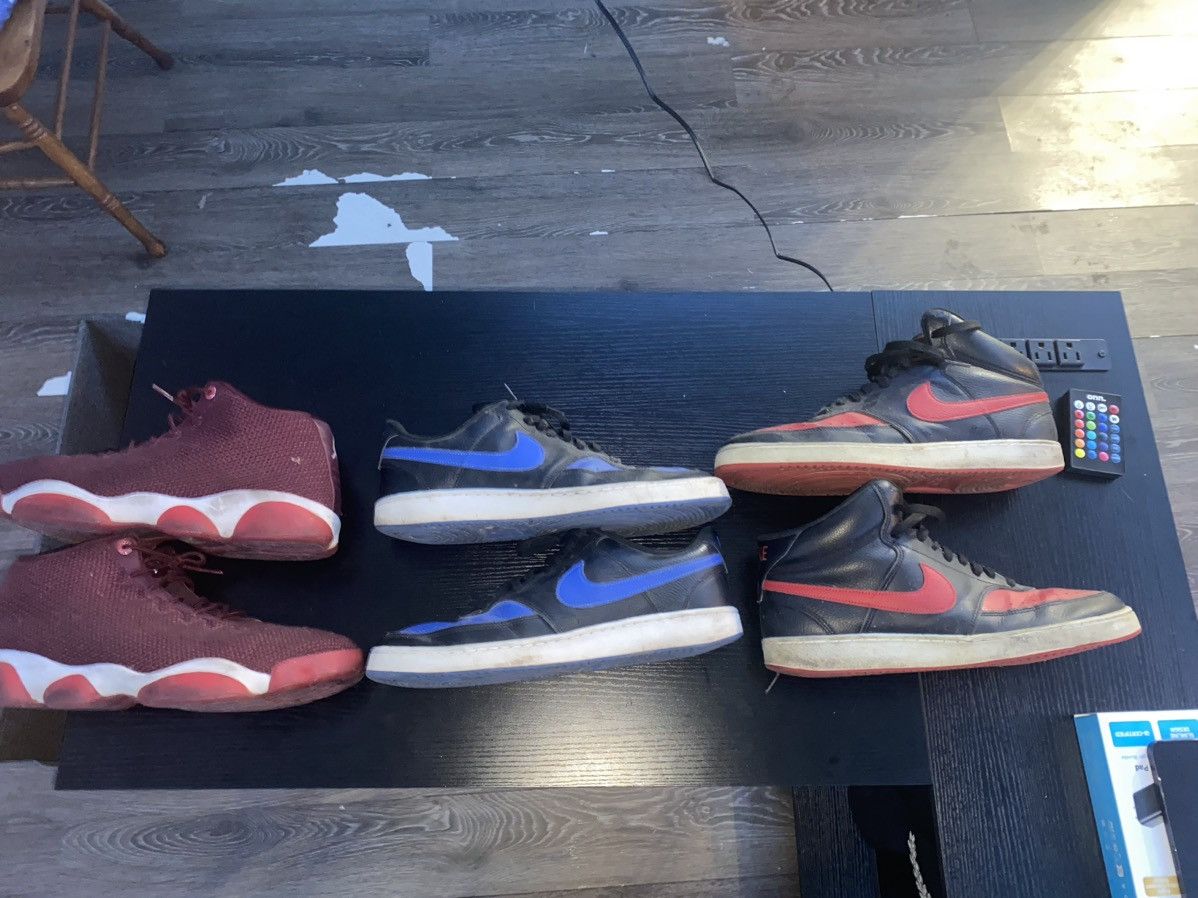 Nike 3 pairs of Nike and Jordan shoes Size US 12 / EU 45 - 4 Thumbnail
