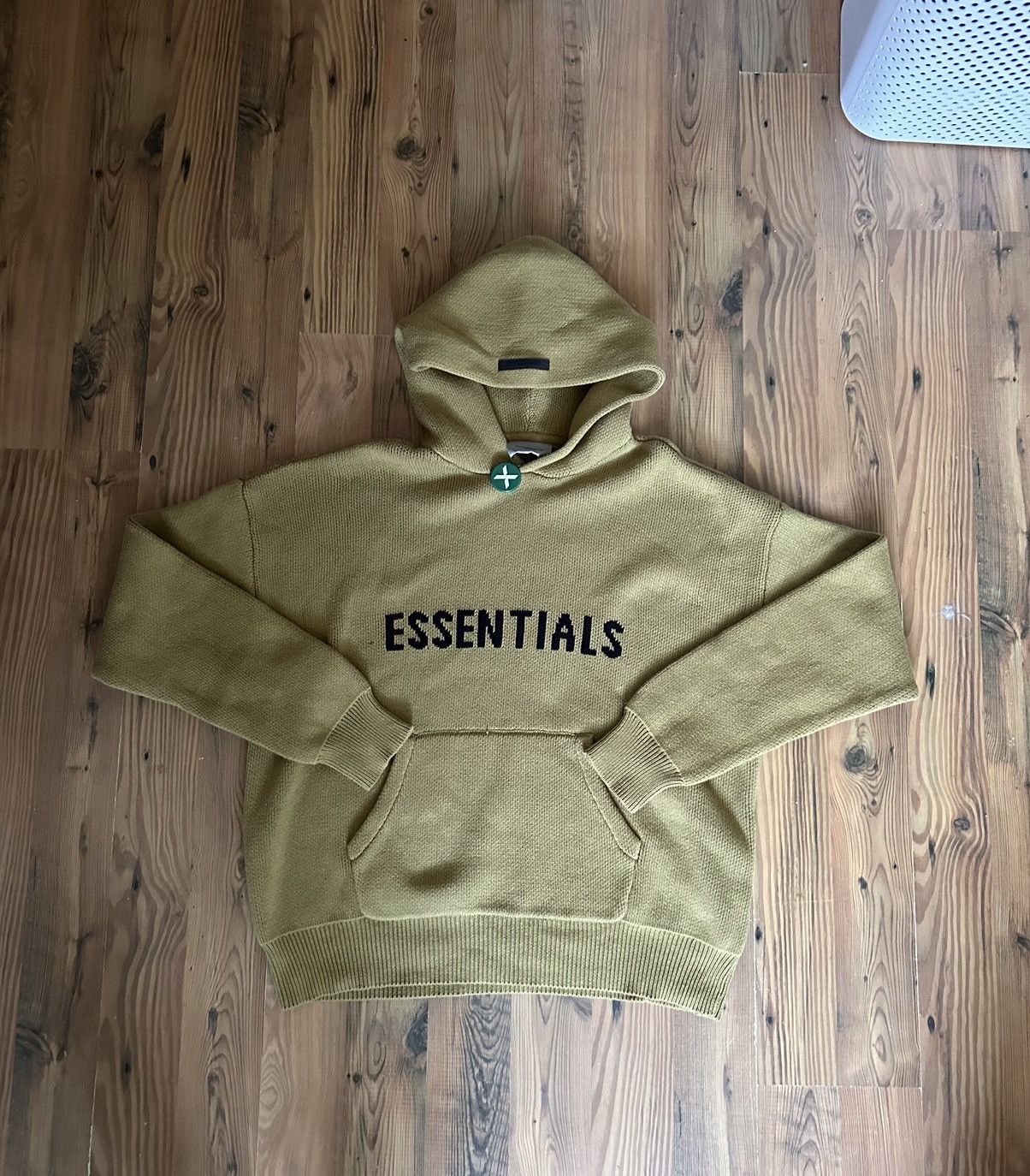 Fear Of God Essentials Knit Hoodie | Grailed
