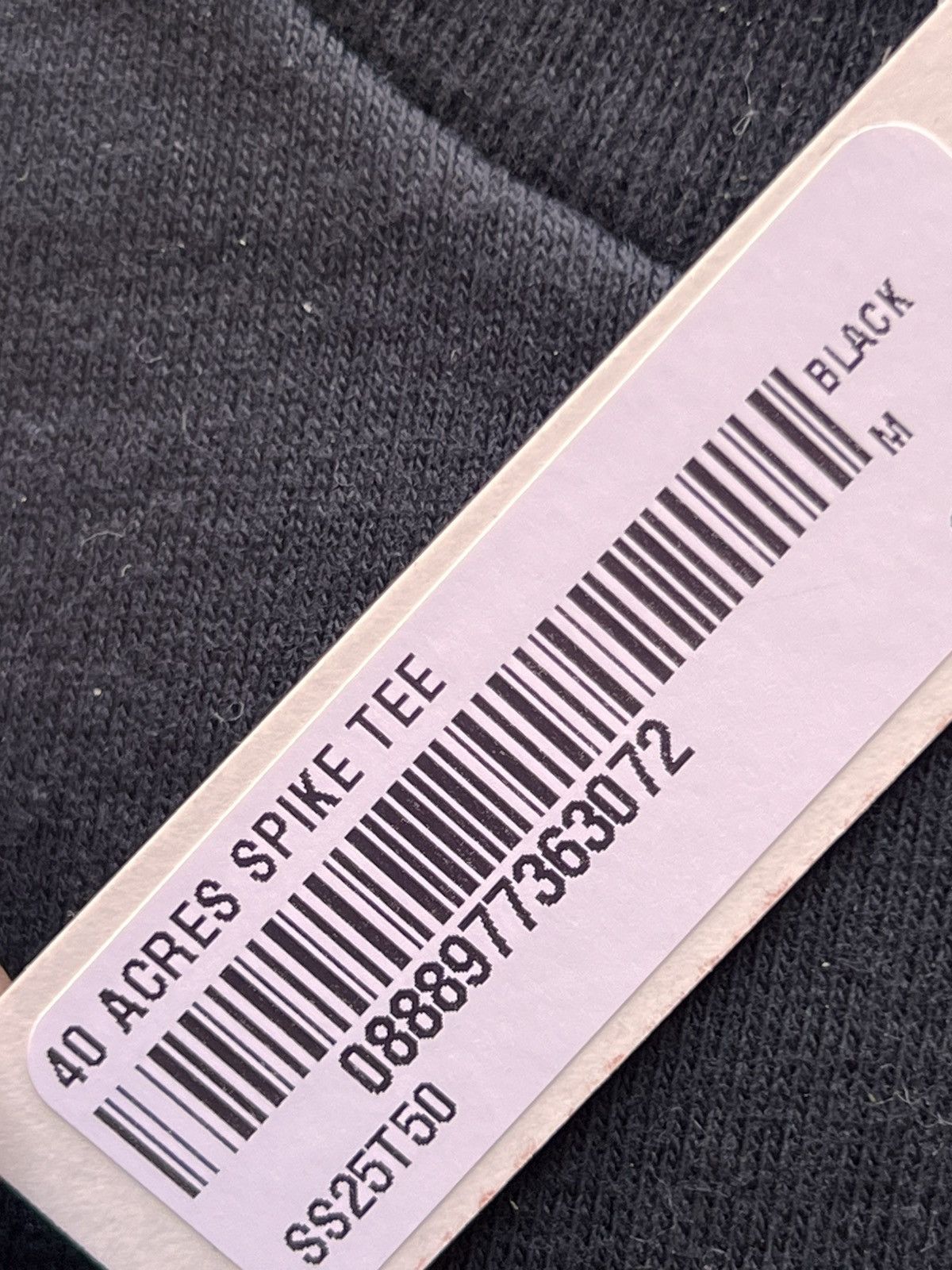 Supreme Supreme 40 acres Spike Lee photo tee Tshirt black box logo Size US M / EU 48-50 / 2 - 17 Thumbnail
