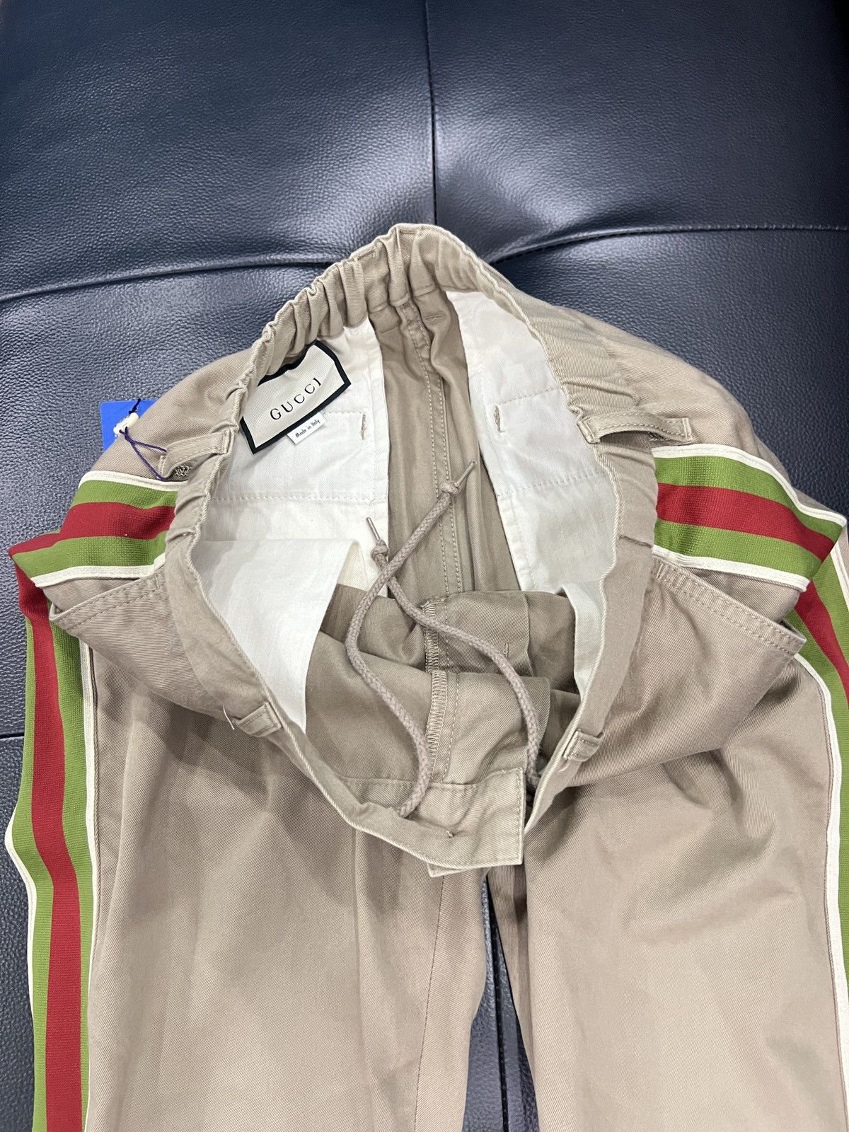 Gucci Gucci Stripe Logo Casual Trousers Size US 36 / EU 52 - 13 Thumbnail