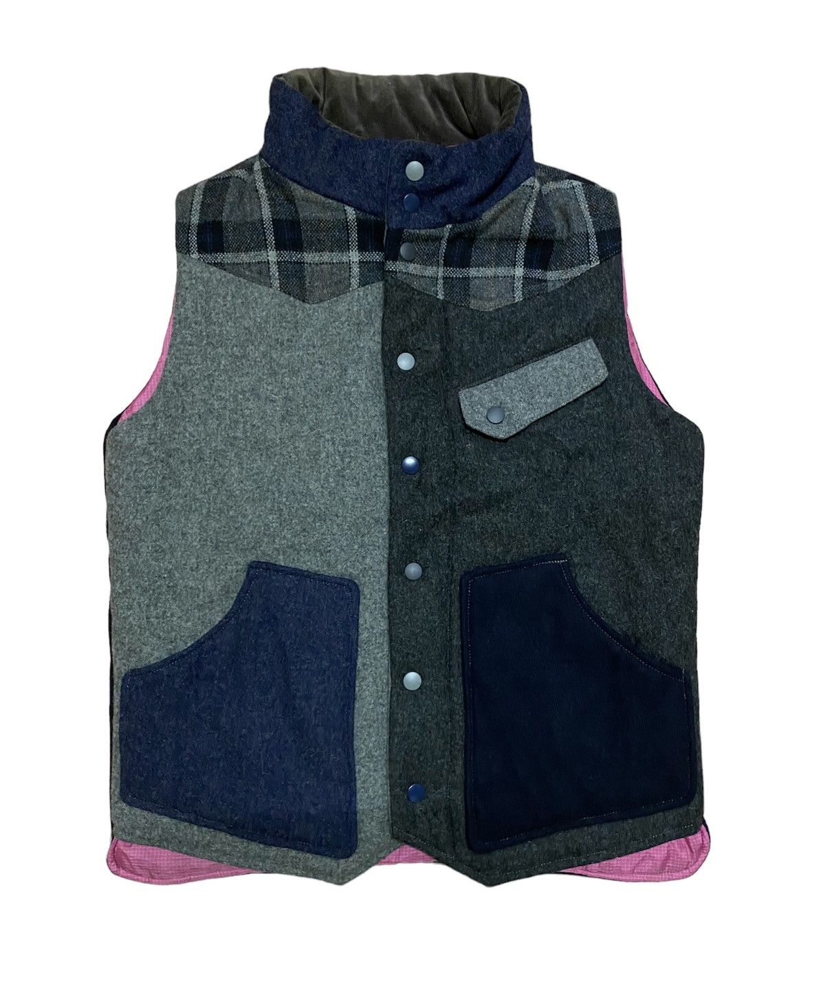 トップス tornadomart coating vest y2k archive tornadomart coating vest y2k archive - メルカリ
