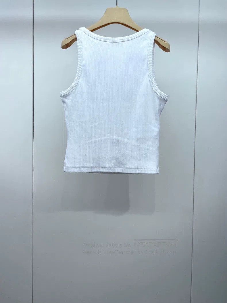 Miu Miu Miu Miu Size XS Beaded letter vest Size XS / US 0-2 / IT 36-38 - 2 Thumbnail