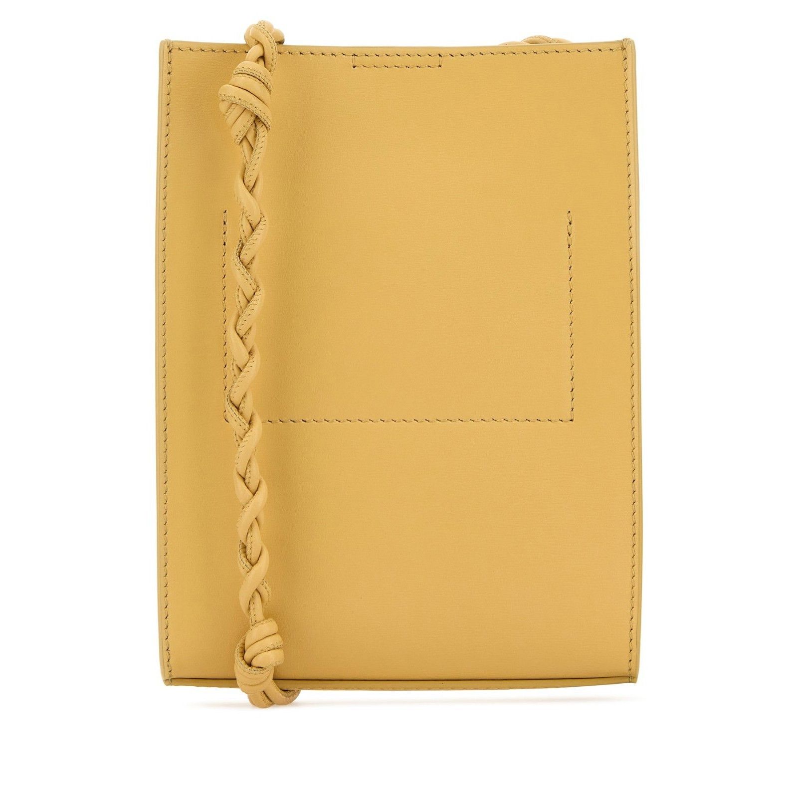 Jil Sander JIL SANDER Tangle Small Yellow Leather Shoulder Bag New Size ONE SIZE - 3 Thumbnail