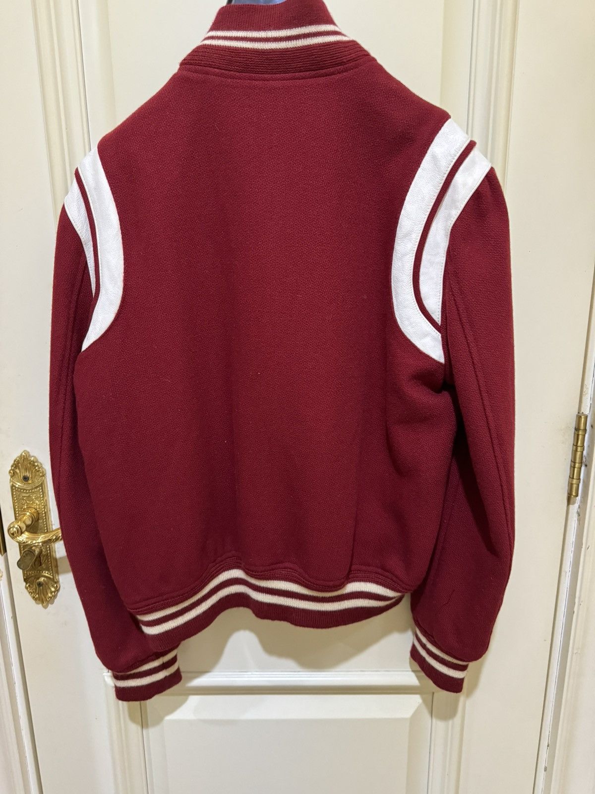 Hedi Slimane × Saint Laurent Paris Classic red Teddy jacket Sz46 Size US S / EU 44-46 / 1 - 4 Thumbnail