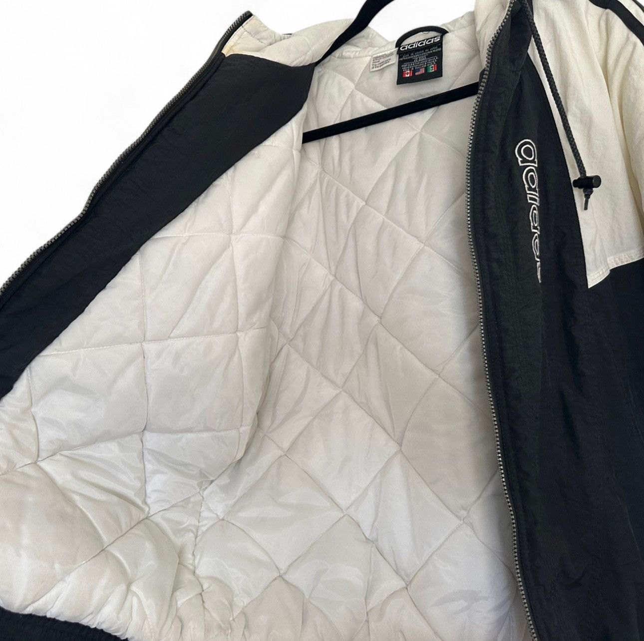 Adidas Adidas 90s Quilted Puffer Jacket Men’s VINTAGE Size US L / EU 52-54 / 3 - 7 Thumbnail