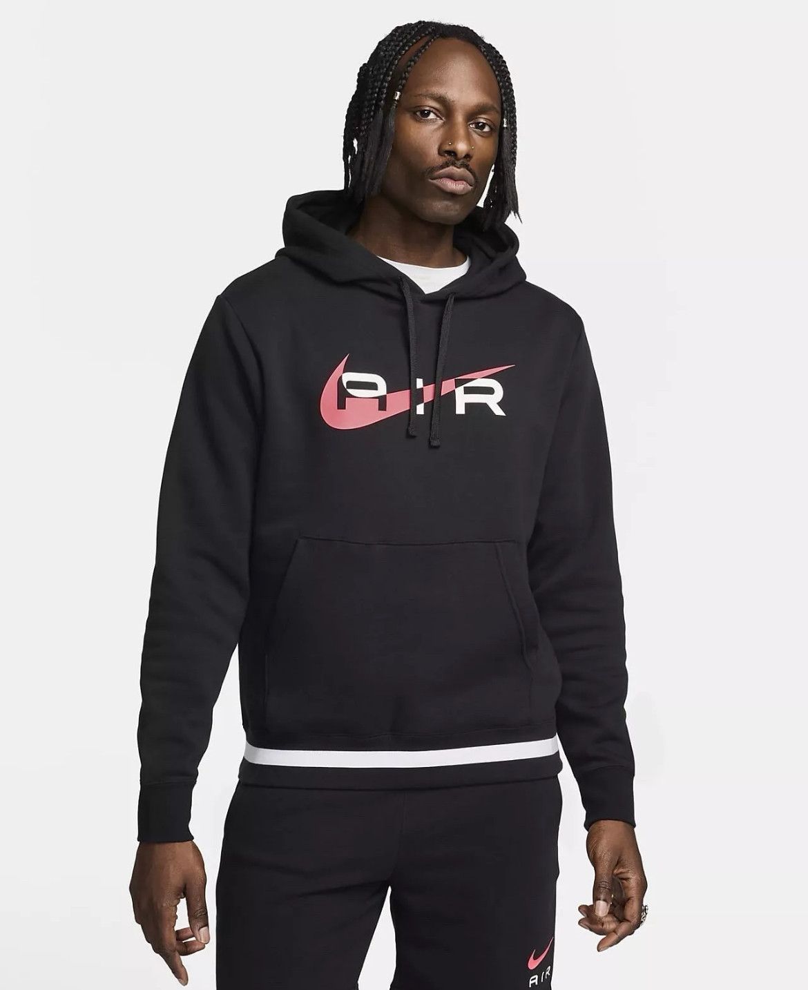 Nike Nike AirMen's Fleece Pullover Hoodie Size US M / EU 48-50 / 2 - 1 Thumbnail