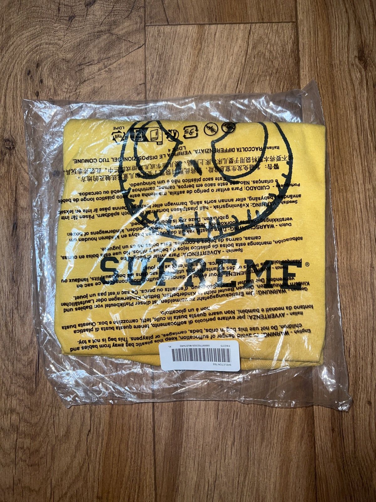 Supreme Supreme Skeleton Tee (FW23) Size US XL / EU 56 / 4 - 1 Thumbnail
