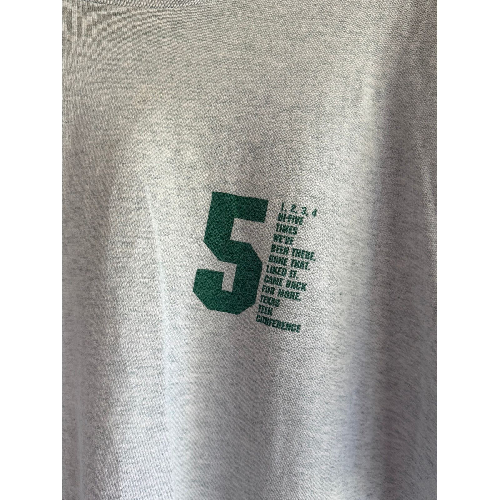 Fruit Of The Loom 1993 Texas Teen Conference Life Tee XL Vintage USA Size US XL / EU 56 / 4 - 2 Thumbnail