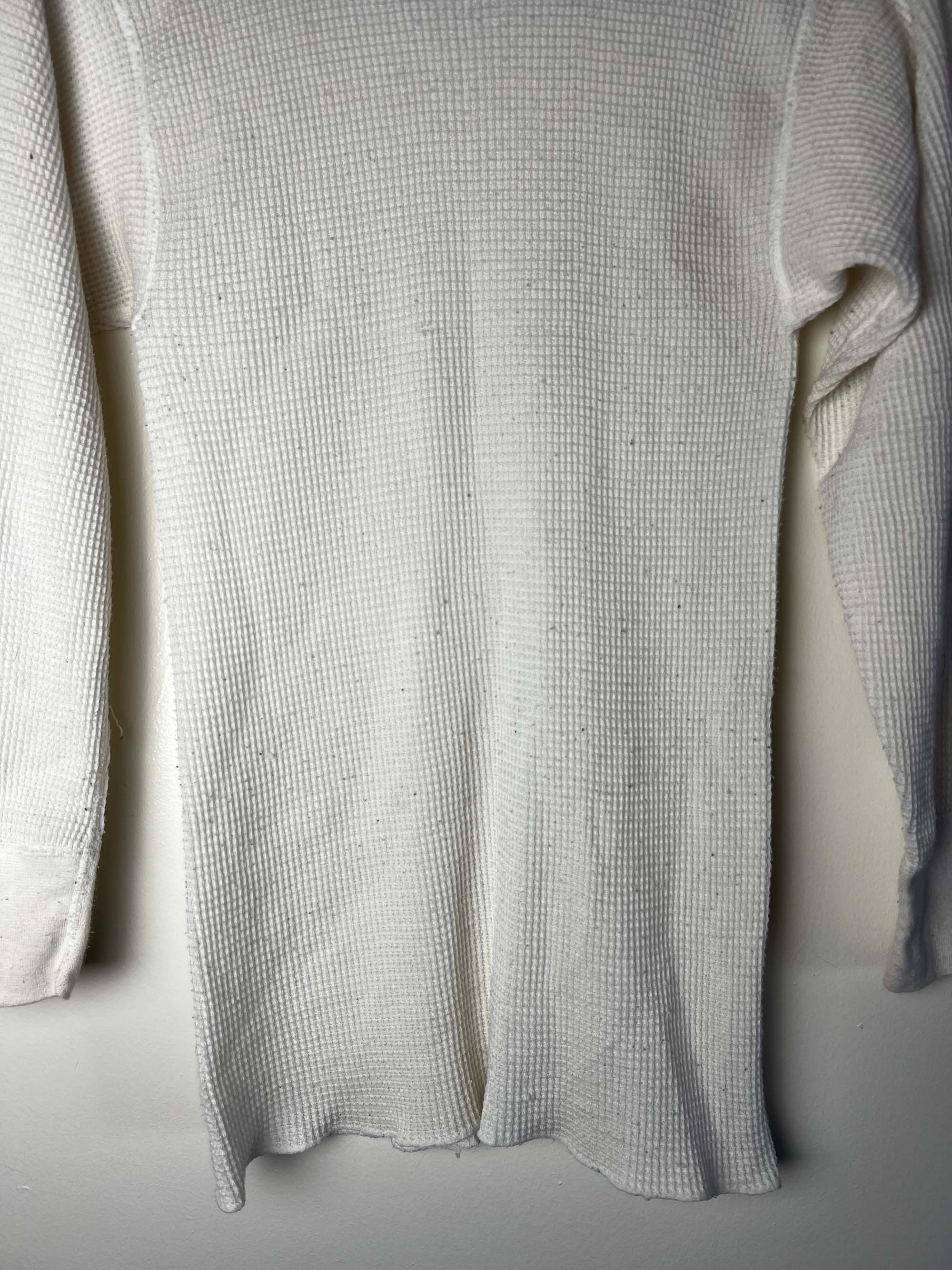 Vintage Vintage 1980's J.E. Morgan White Long Johns Thermal Shirt Size US L / EU 52-54 / 3 - 4 Thumbnail