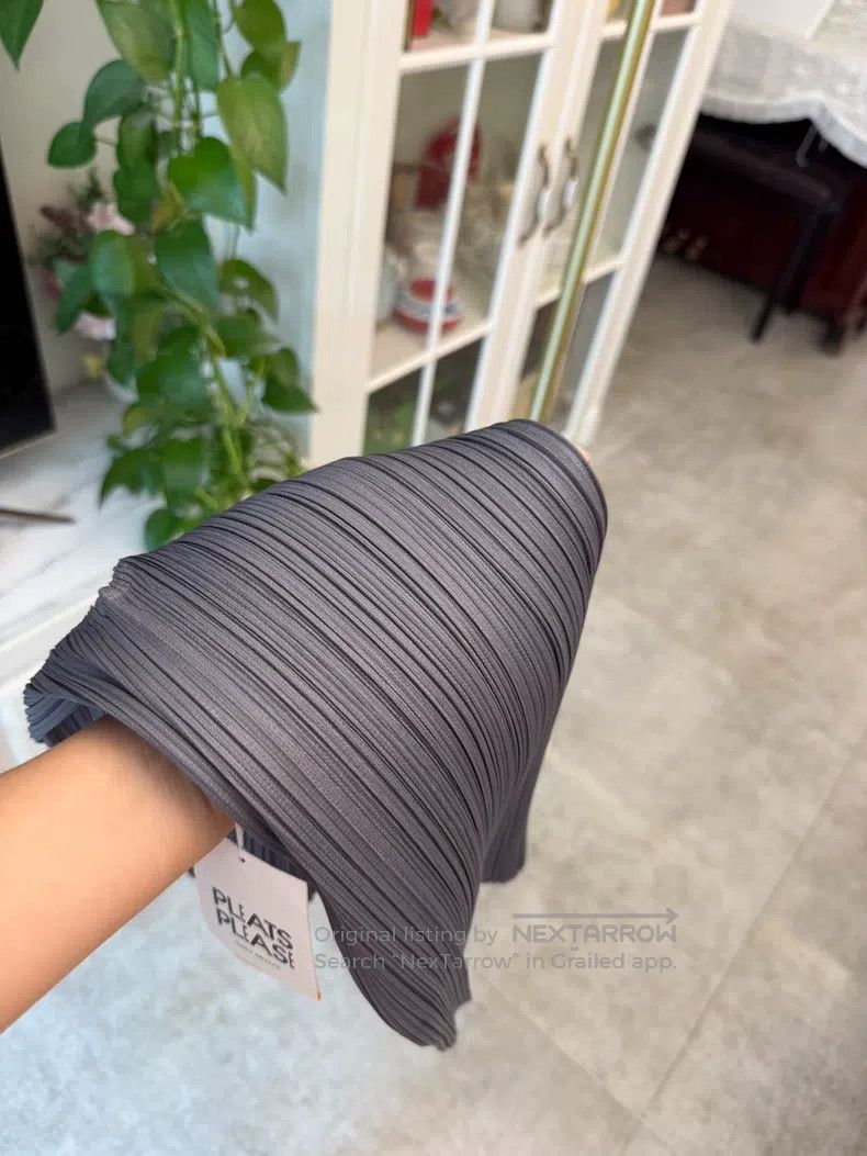 Issey Miyake Issey Miyake Dark Gray Sleeveless Turtleneck Tank Top Size XXL / US 16-18 / IT 52-54 - 6 Thumbnail