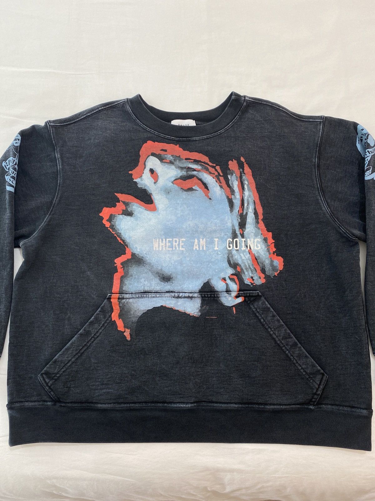 Rhude Rhude SS 21’ Where Am I Going Crewneck Size US S / EU 44-46 / 1 - 4 Thumbnail