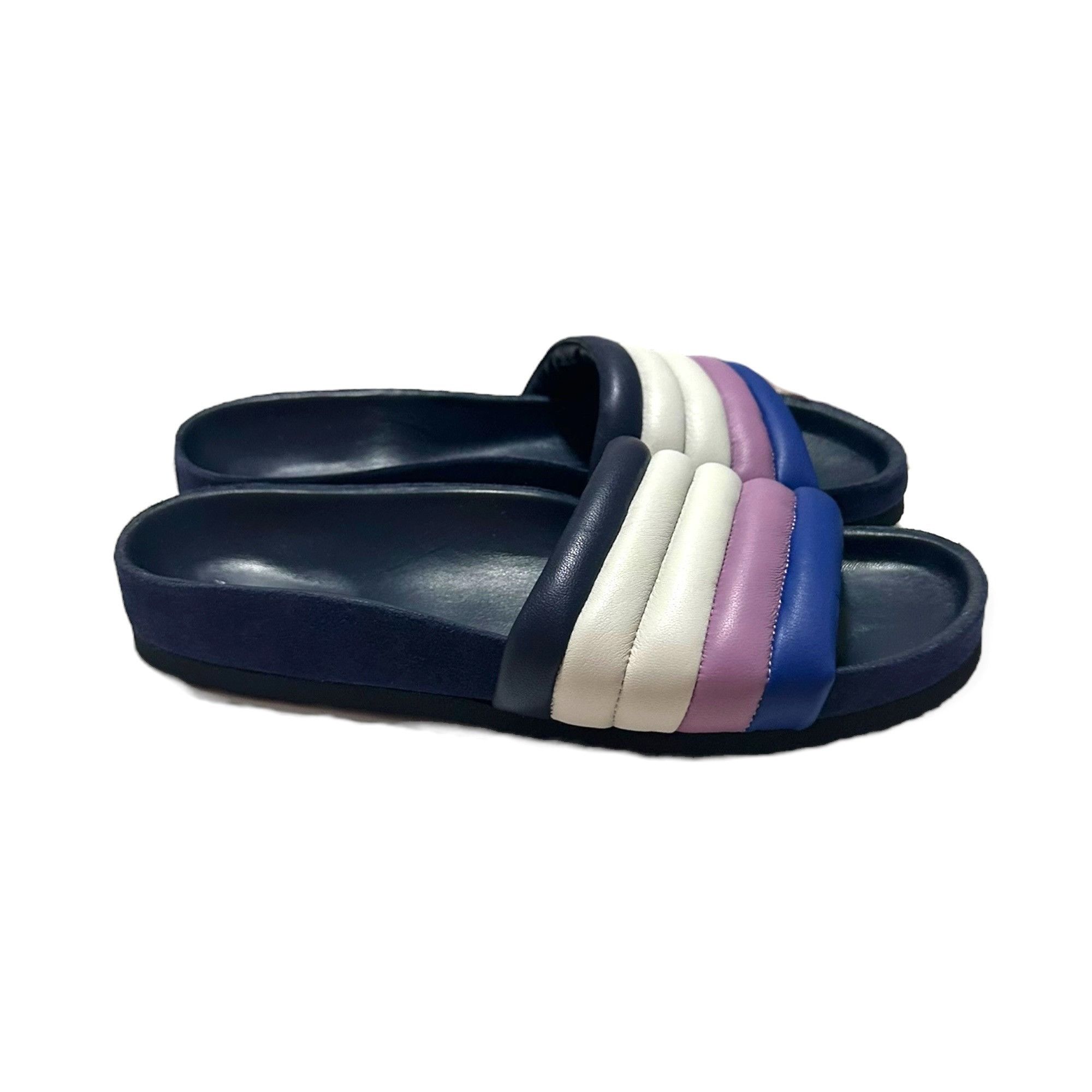 Isabel Marant Isabel Marant Hellea Slide Sandal Electrxic Blue, EU 37 NIB Size US 7 / IT 37 - 5 Thumbnail
