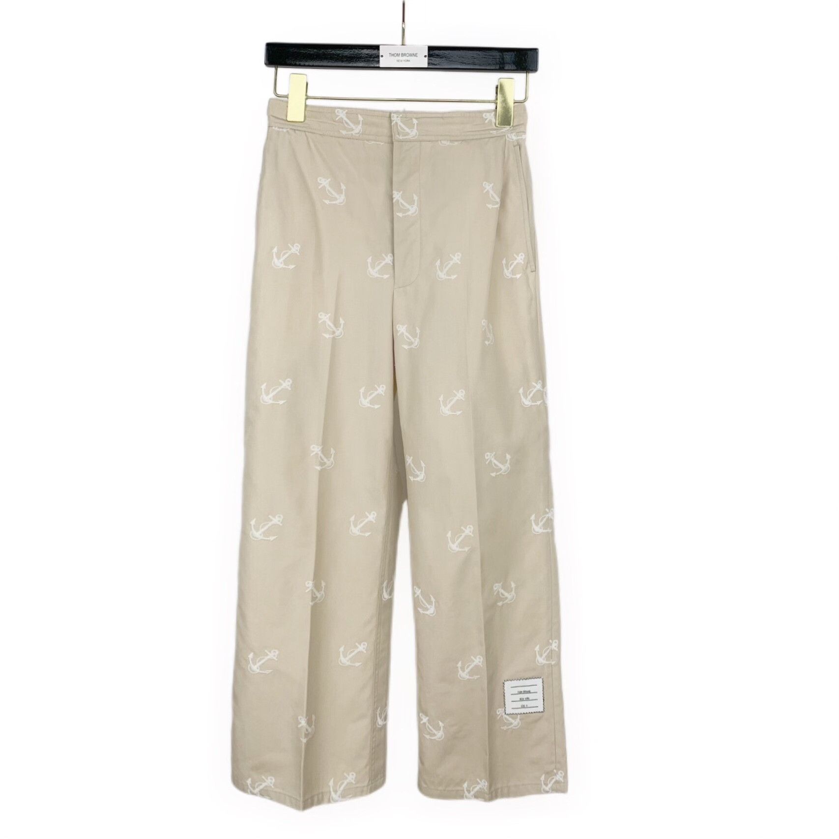 Thom Browne Thom Browne Embroidered Brown Pants XS Women Size 24" / US 00 / IT 34 - 1 Thumbnail