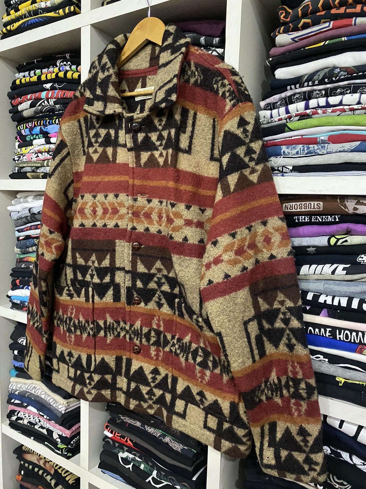 Vintage Vintage Utility Tartan Jacket Size US L / EU 52-54 / 3 - 3 Thumbnail