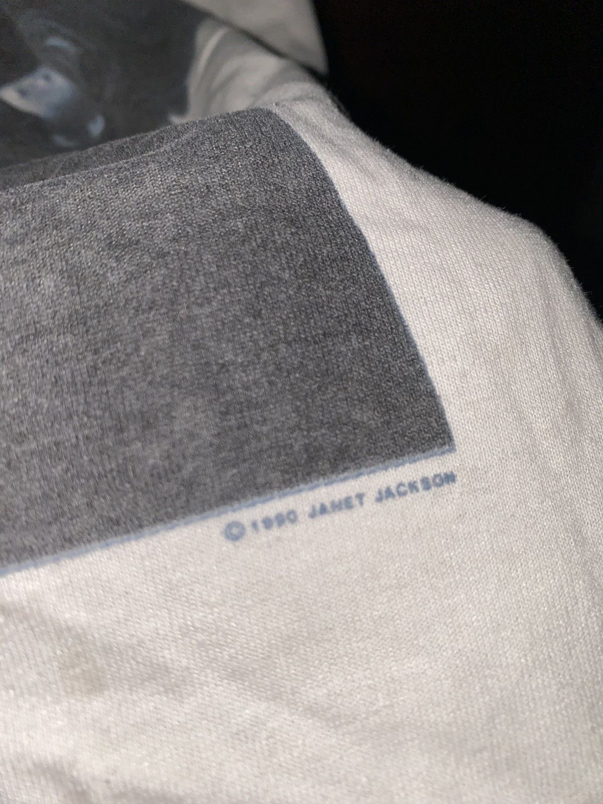 Rap Tees Vintage 1990 Janet Jackson Rhythm Nation World Tour T-Shirt Size US M / EU 48-50 / 2 - 8 Thumbnail