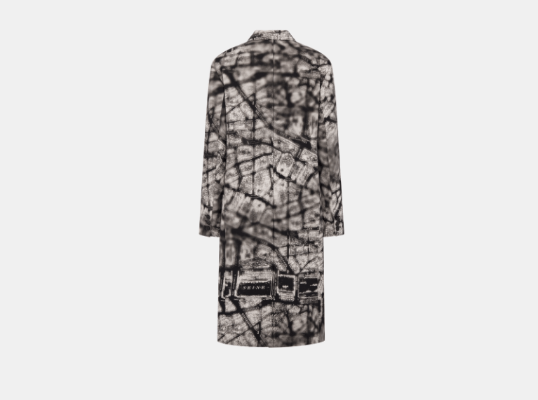 Dior o1w1db11225 421M12 Coat in Black Size L / US 10 / IT 46 - 2 Thumbnail