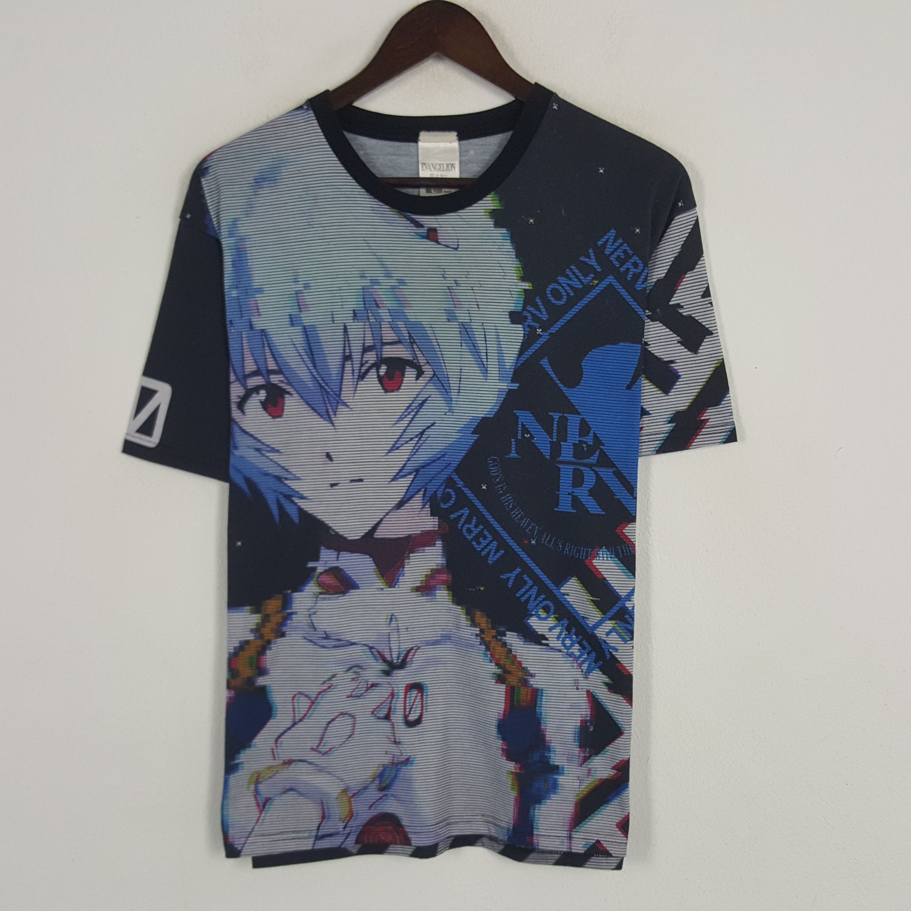 Anime × Japanese Brand × Vintage Vintage Nerv Tokyo-3 00 Anima Japan Tshirt Size US L / EU 52-54 / 3 - 3 Thumbnail