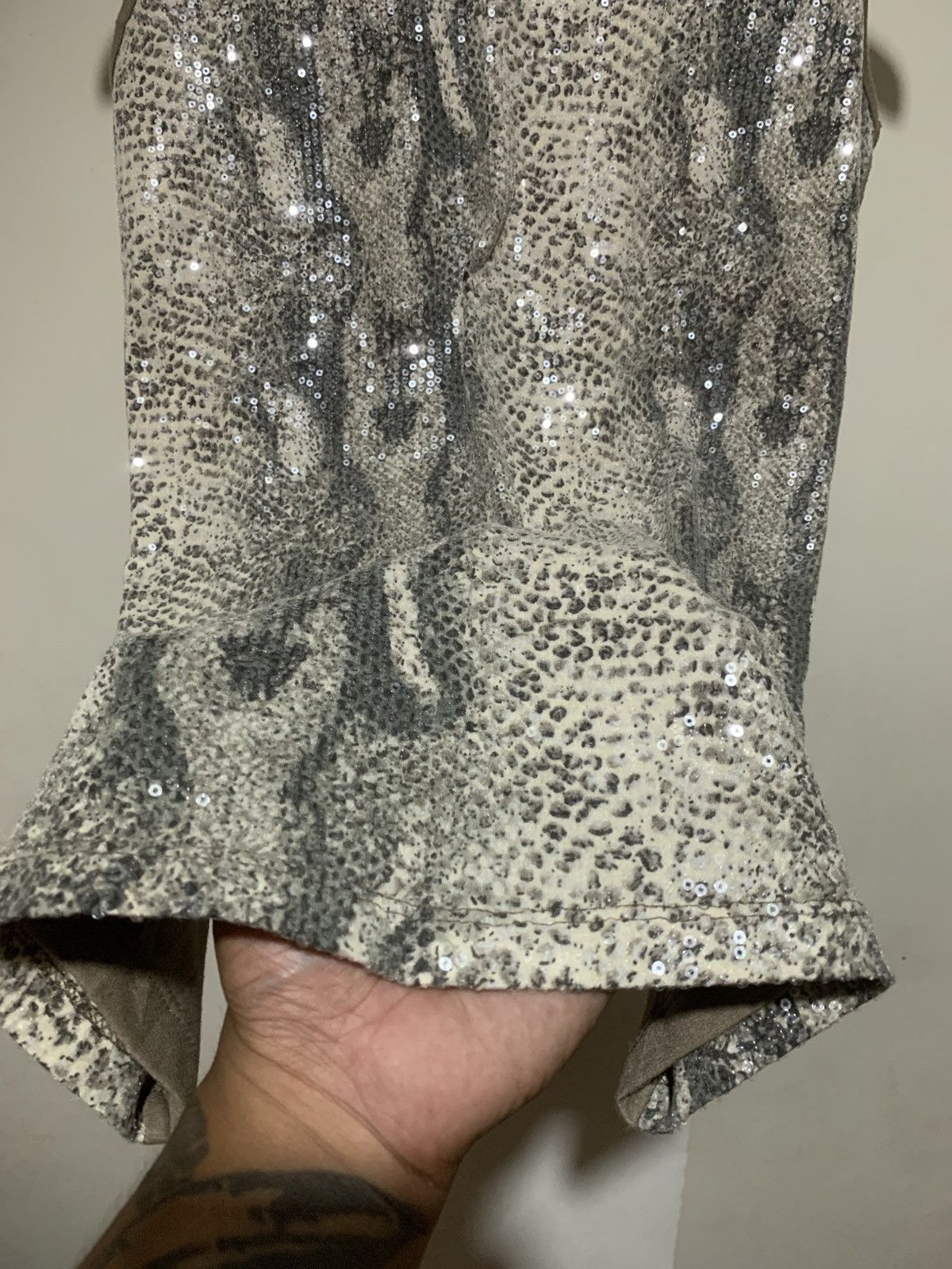 Japanese Brand Japanese SnakeSkin Maison Margiela helmut lang Style TankTop Size US M / EU 48-50 / 2 - 4 Thumbnail