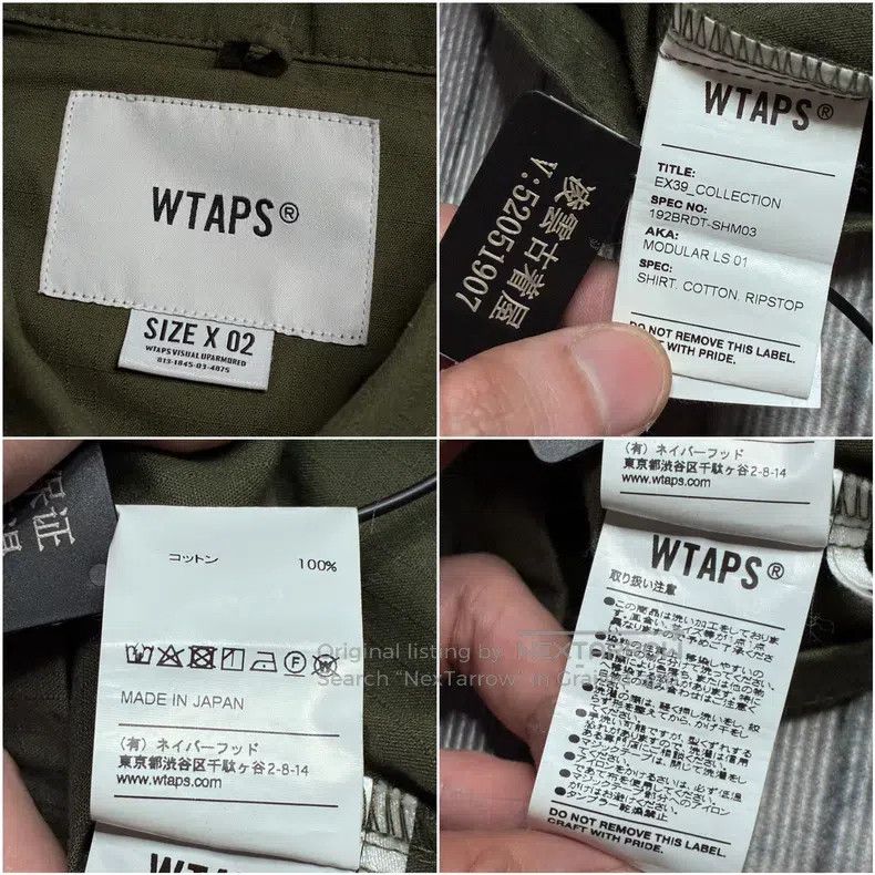 Wtaps Wtaps Long-sleeve shirt jacket Size US M / EU 48-50 / 2 - 8 Thumbnail