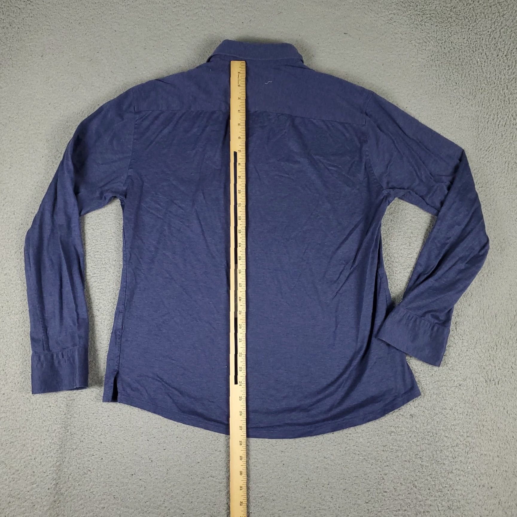 Eton VINTAGE Eton Shirt Mens XL Long Sleeve Button Up Casual Cotton Blue 100% Lightweight Business Size US XL / EU 56 / 4 - 3 Thumbnail