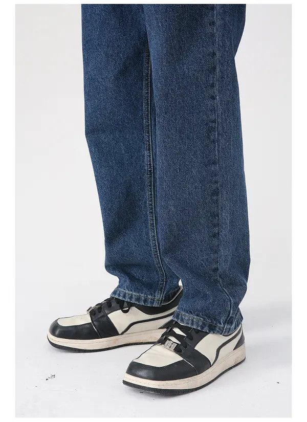 Japanese Brand Japanese retro casual loose washed straight jeans Size US 32 / EU 48 - 6 Thumbnail