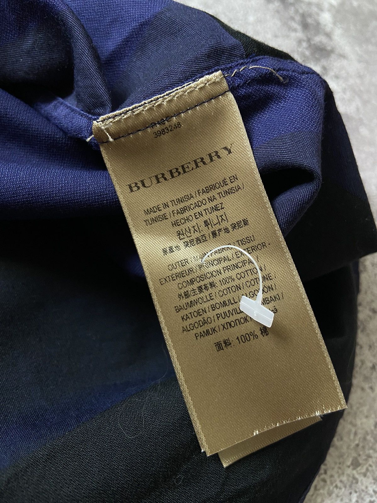 Burberry Burberry London blue Nova Check Shirt XL Size US XL / EU 56 / 4 - 6 Thumbnail