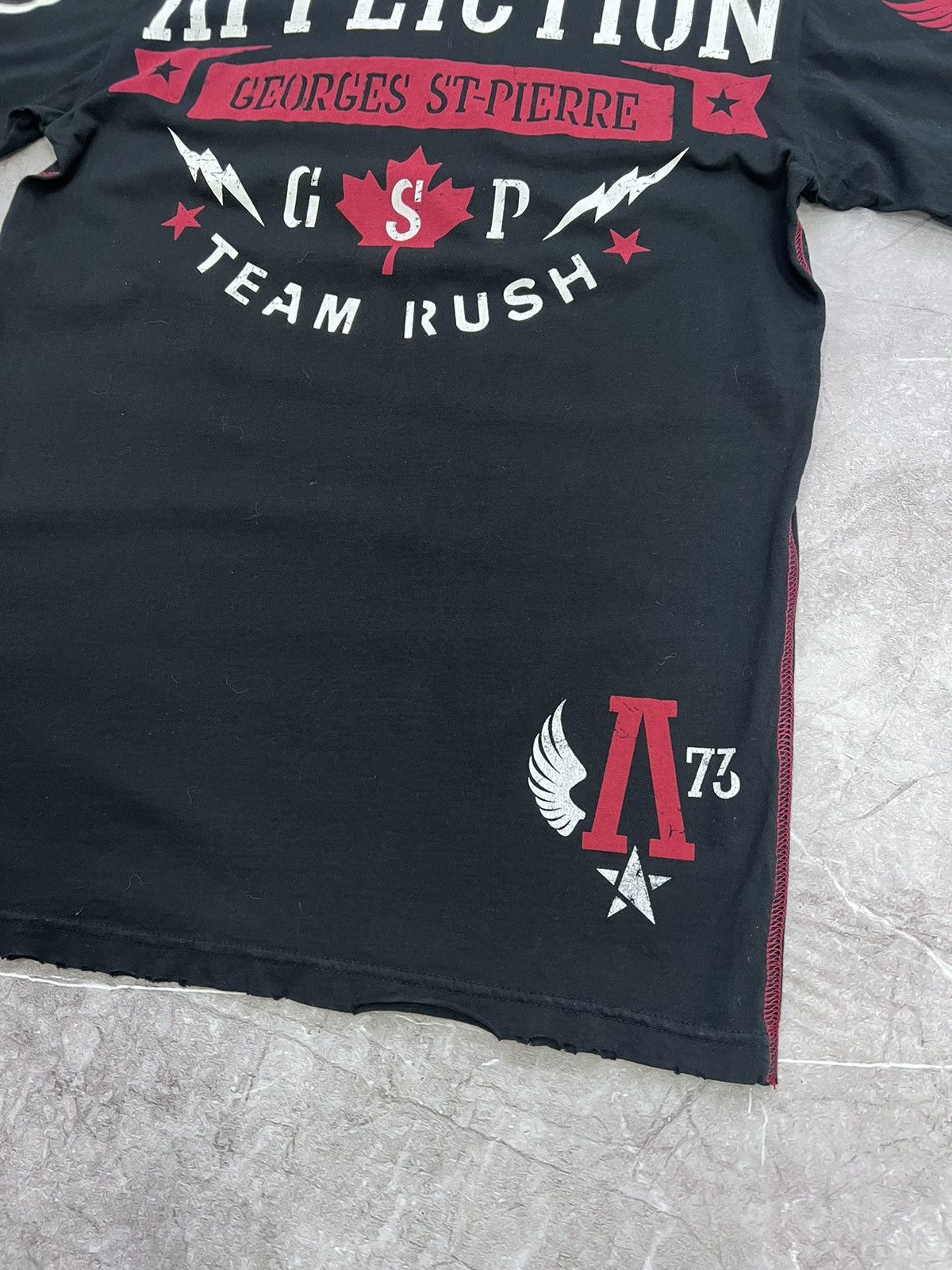 Affliction × Japanese Brand SALE💣💣 Y2K Affliction Style All Over Print T Shirt Tee Size US M / EU 48-50 / 2 - 9 Thumbnail
