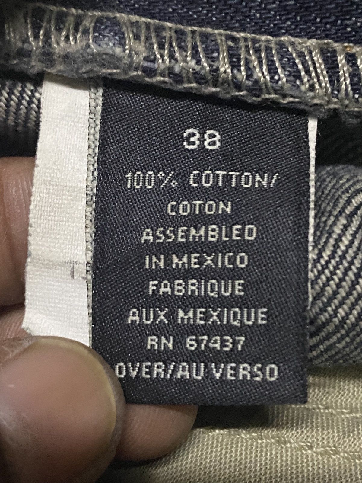 Polo Ralph Lauren W40 Polo Ralph Laurent Mud Wash Repair Baggy Jeans Size US 40 / EU 56 - 19 Thumbnail