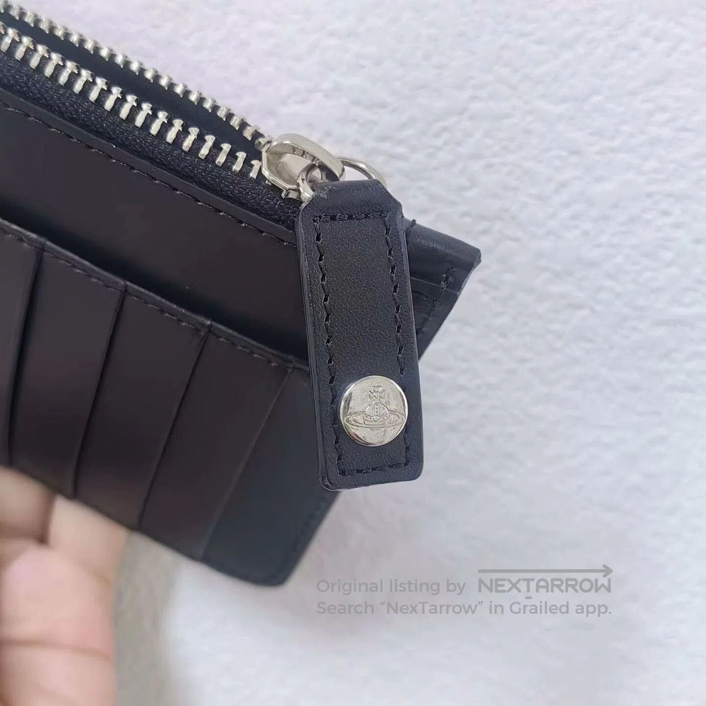 Vivienne Westwood Vivienne Westwood Saturn Wallet Black. Size ONE SIZE - 3 Thumbnail