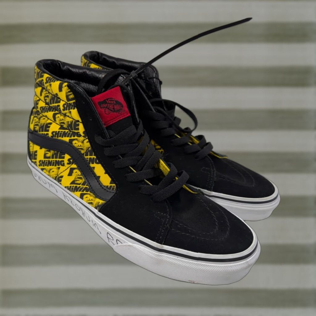 Vans VANS Sk8-Hi Horror Pack The Shining Athletic Sneakers Mens 9 Black Yellow NWT Size US 9 / EU 42 - 1 Thumbnail