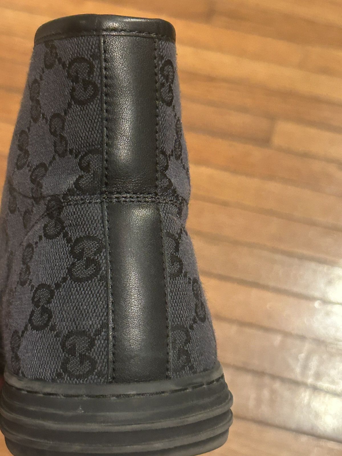 Gucci GUCCI Interlocking GG Design Canvas Size US 12 / EU 45 - 12 Thumbnail