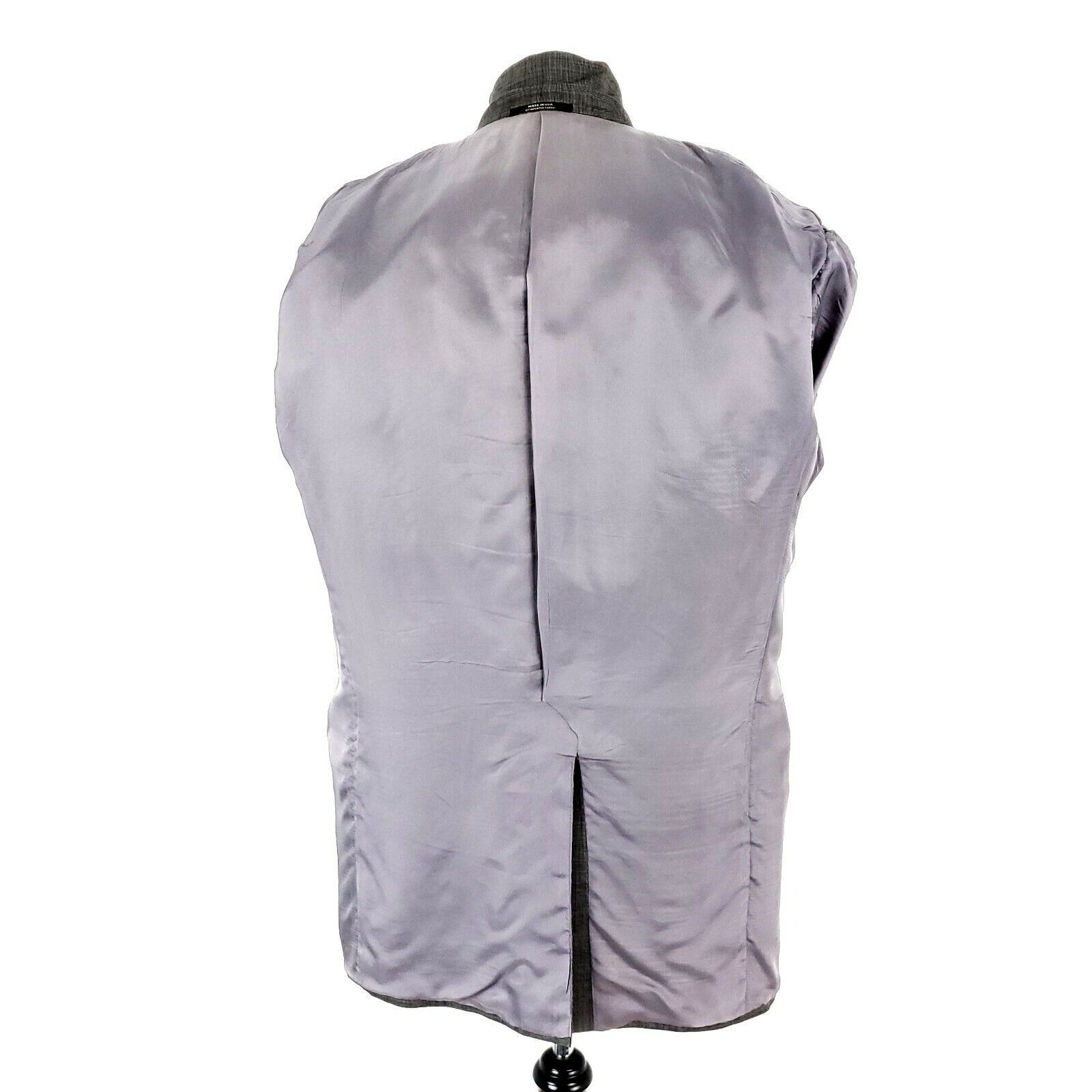 Hart Schaffner Marx Hart Schaffner Marx Gold Trumpeter Wool 2 Button Blazer 42L Size 42L - 10 Thumbnail