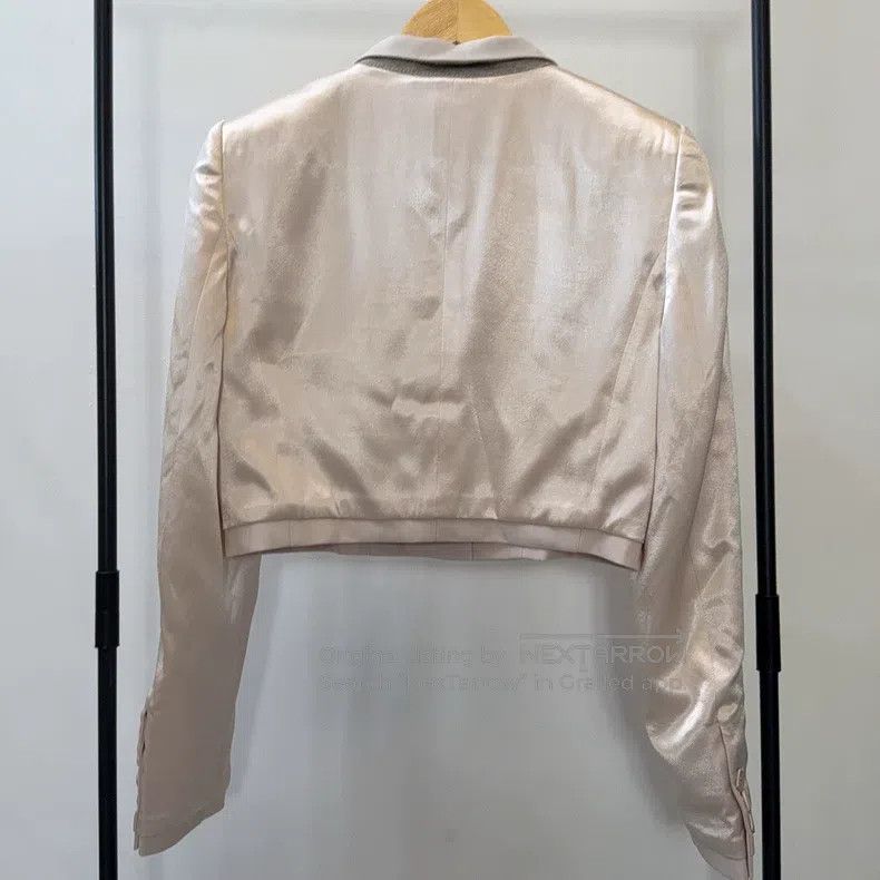 Fendi Fendi Solid Color Collar Short Cropped Jacket Size XS / US 0-2 / IT 36-38 - 2 Thumbnail
