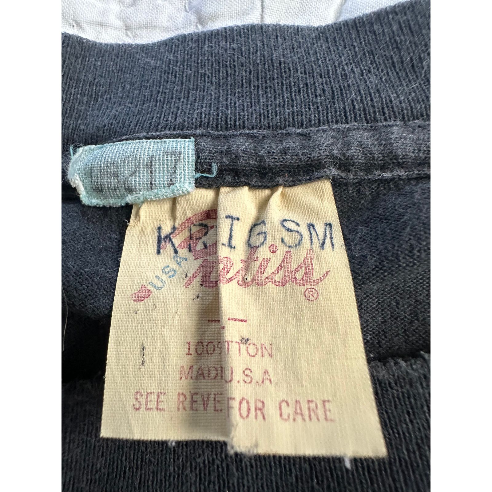Vintage RARE 1991 FRANKENSTEIN TEE HORROR GOTH MONSTERS UNIVERSAL Size US XL / EU 56 / 4 - 3 Thumbnail