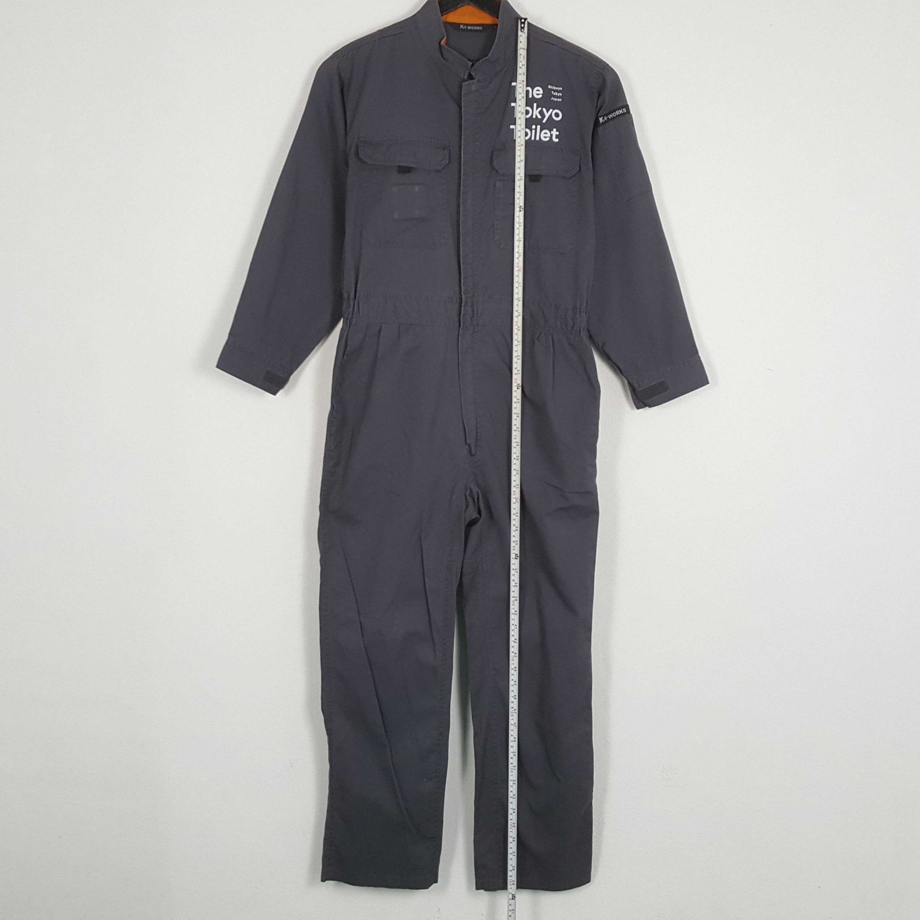 Japanese Brand × Vintage THE TOKYO TOILET Japanese Workwear Custom Coverall Jacket Size US M / EU 48-50 / 2 - 7 Thumbnail