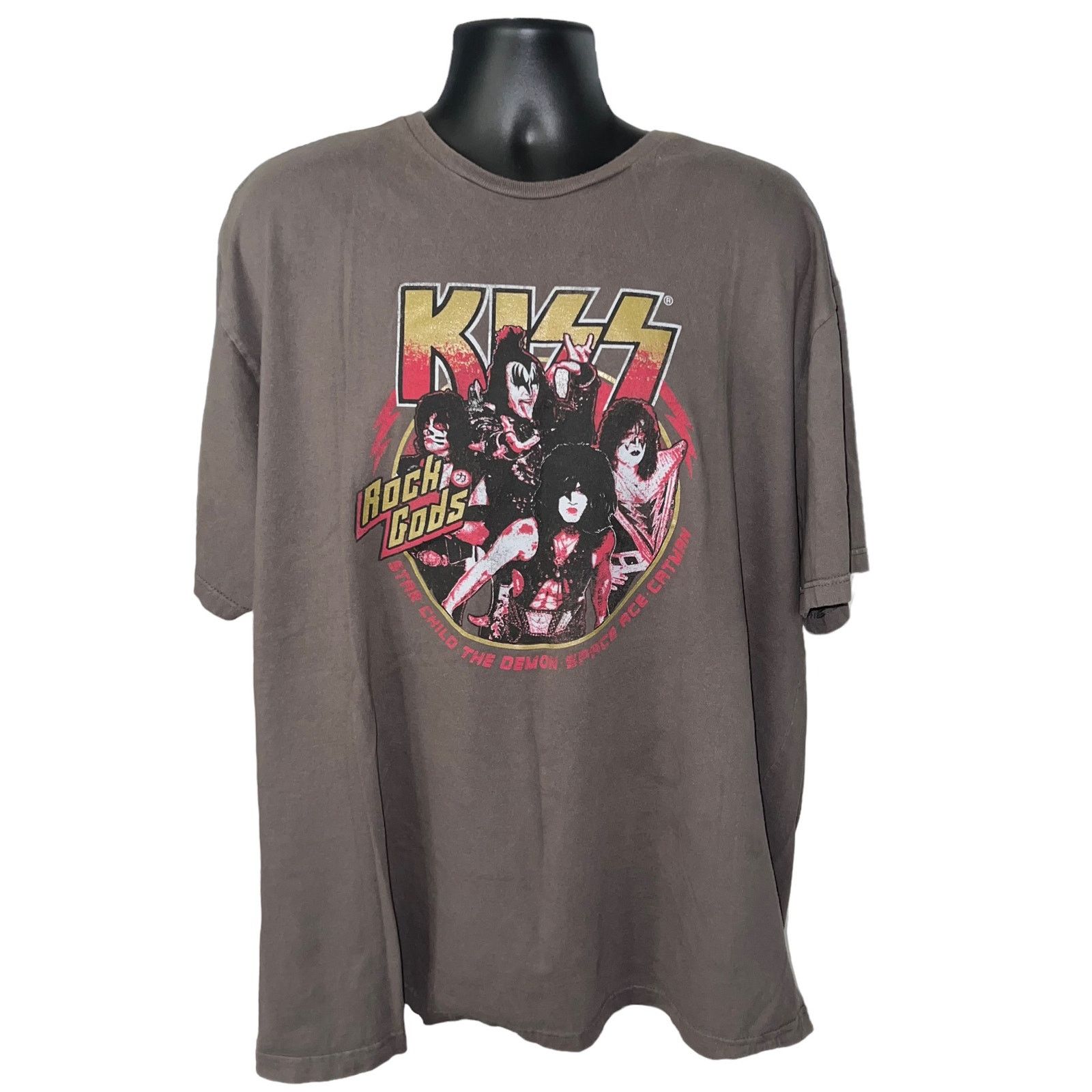 KISS Kiss Band Rock Gods Gray Shirt 4XL Size US XXL / EU 58 / 5 - 1 Thumbnail