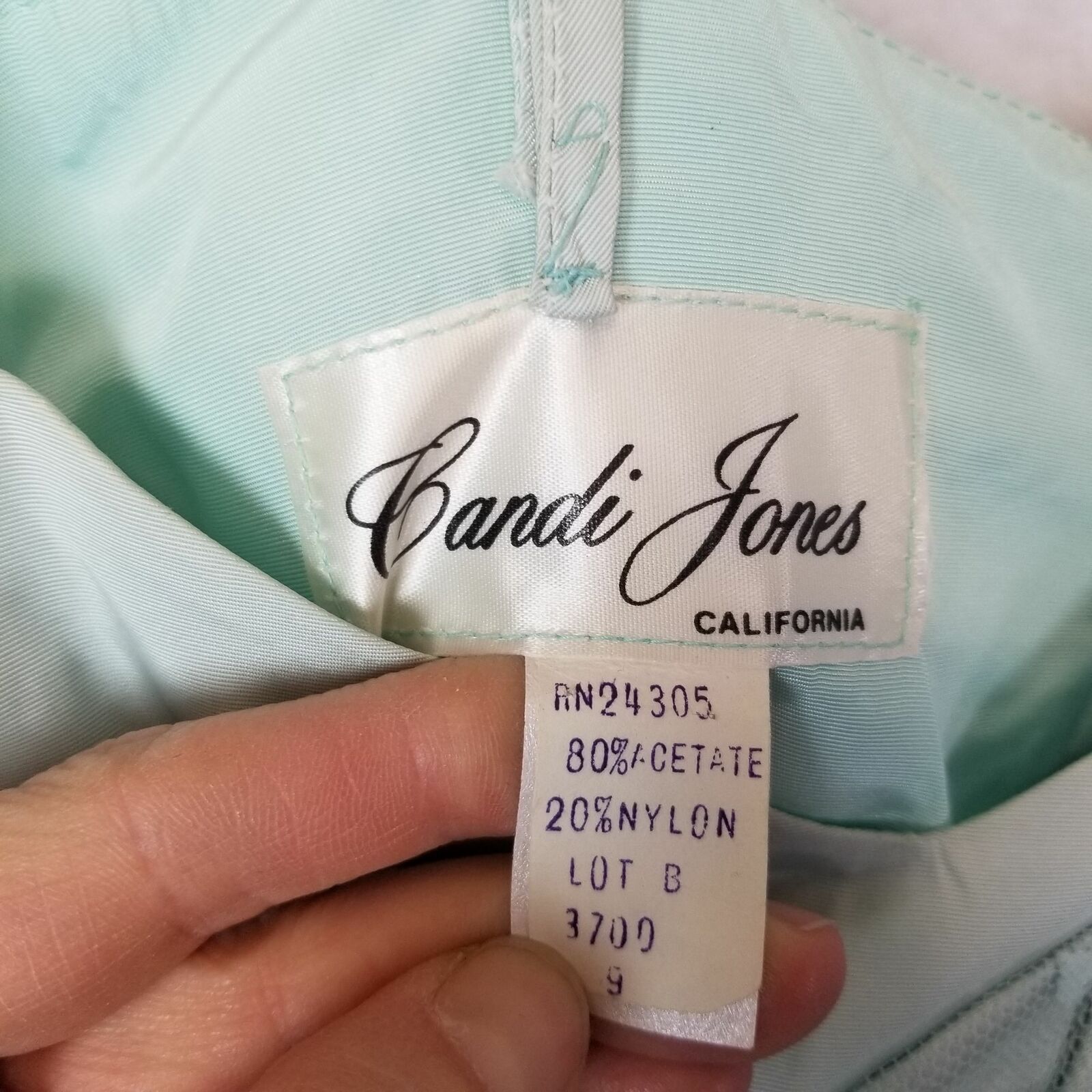 Cabelas Vintage Candi Jones California Girls Sz 9 Prom Hoco Dress Size 26 - 5 Thumbnail