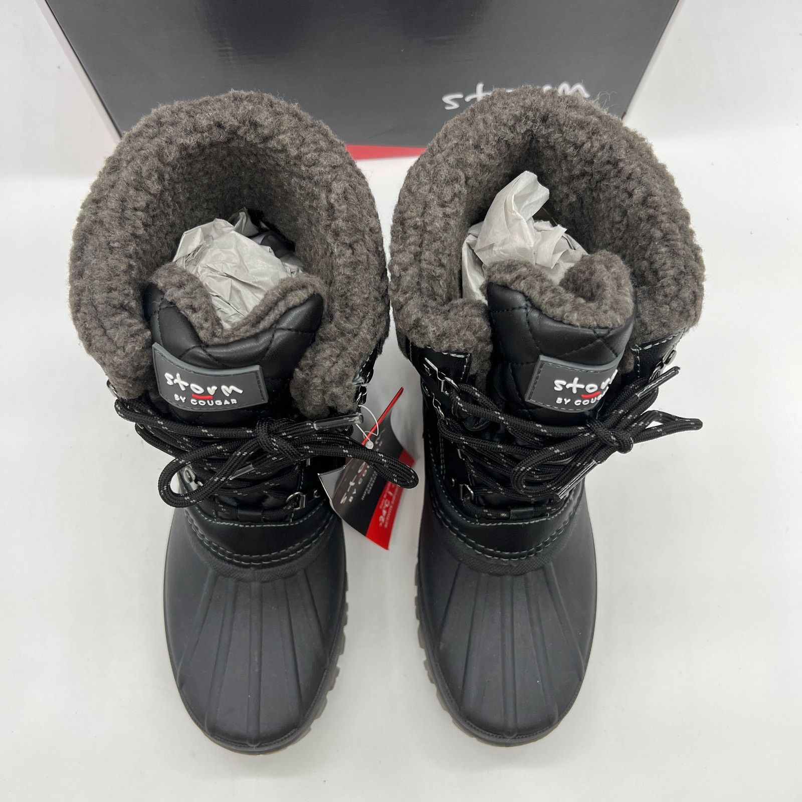 Other Cougar Waterproof Winter Boots Size 10 Black Quilt Carlisle Size US 10 / IT 40 - 3 Thumbnail