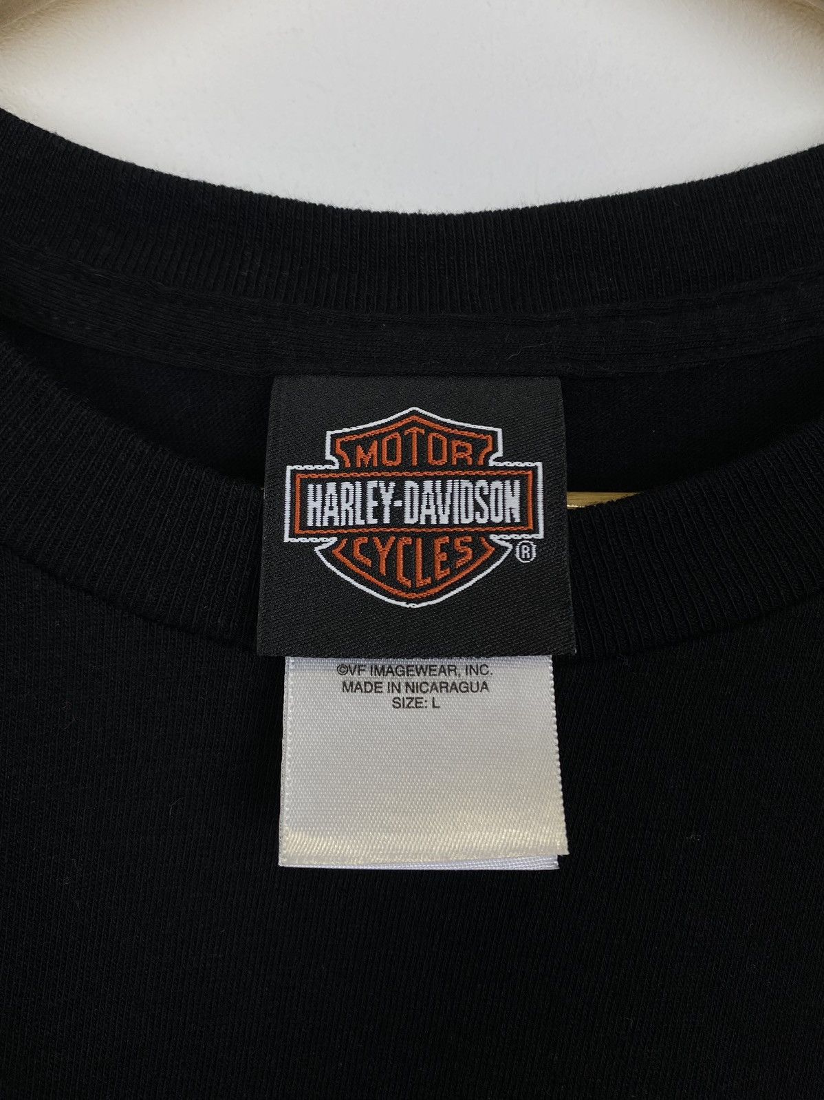 Vintage Vintage Harley Davidson Cologne Germany Moto T-shirt Black Size US L / EU 52-54 / 3 - 8 Thumbnail