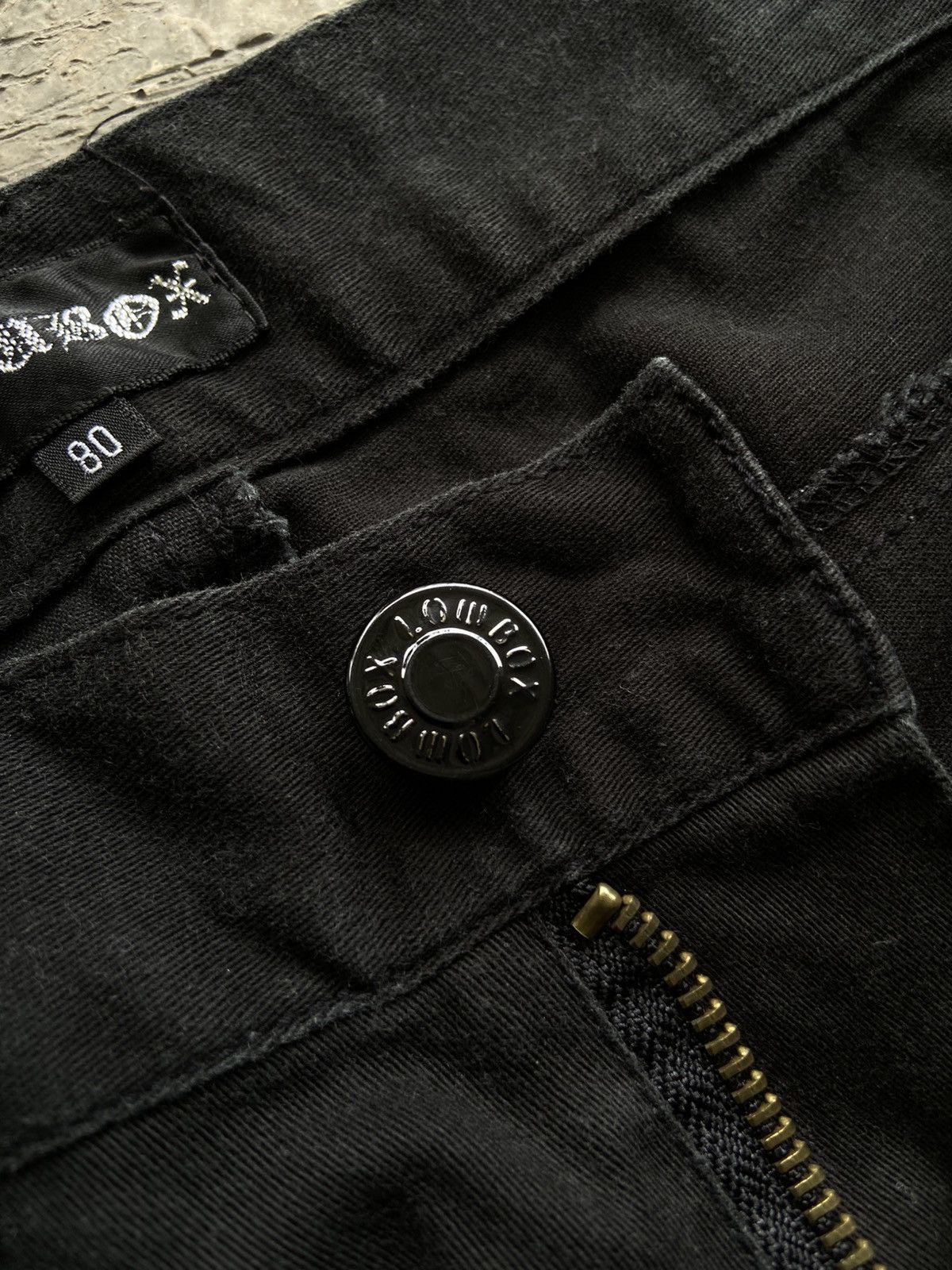 Le Grande Bleu (L.G.B.) 2000s Lowbox - Vkei Multipocket LGB Style Flared Pants Size US 30 / EU 46 - 5 Thumbnail