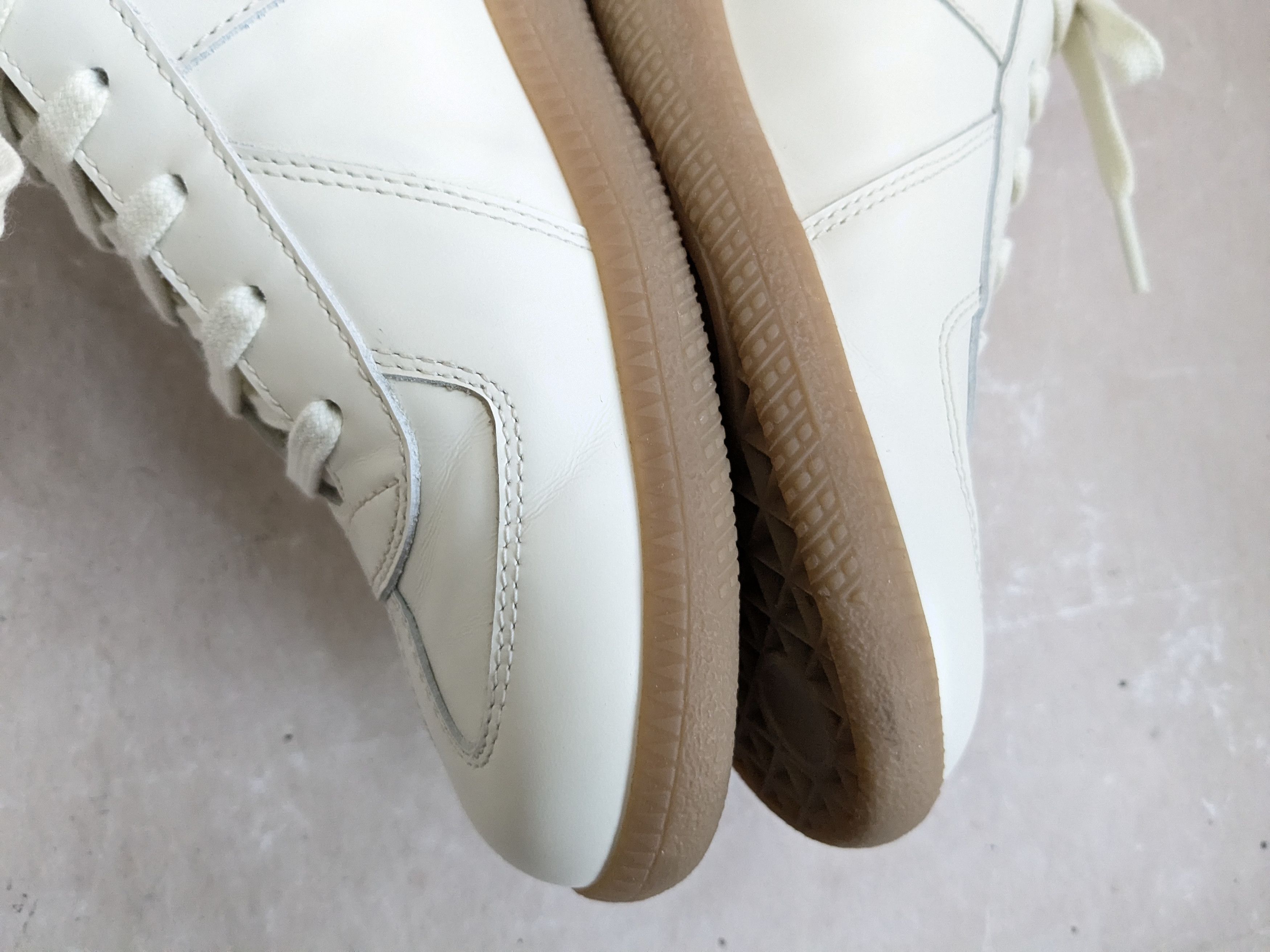 Maison Margiela Maison Margiela Replica GAT Cream White 8 41 Low Tops Gum Size US 8 / EU 41 - 10 Thumbnail