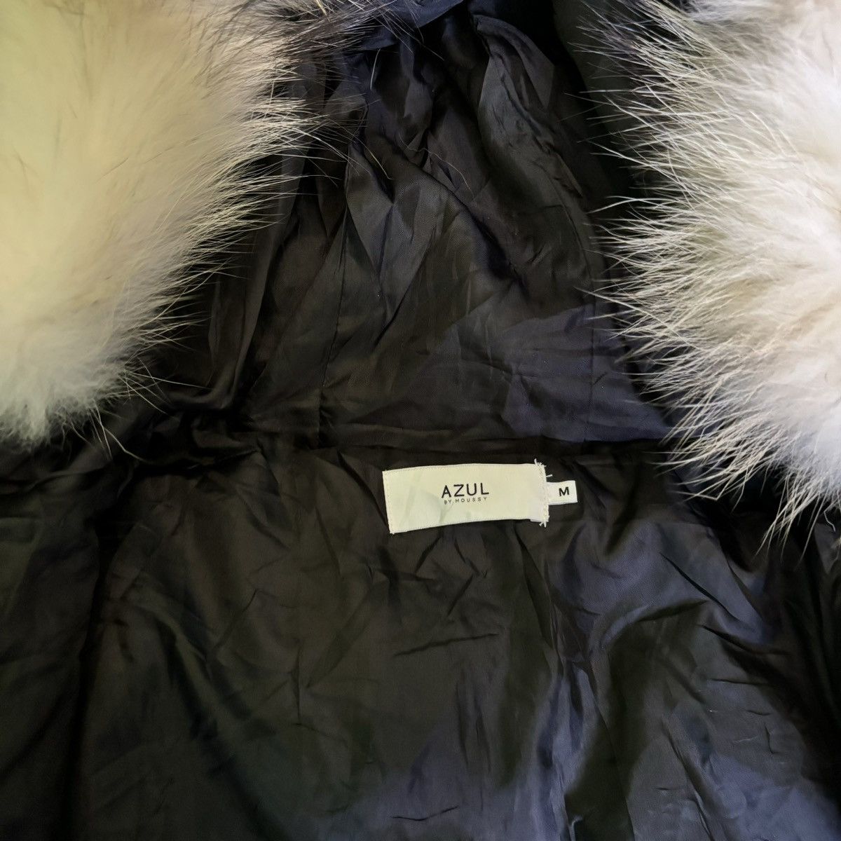 If Six Was Nine × Issey Miyake × MOUSSY Moussy Fur jacket down puffer IfSixWasNine LGB Style Size US M / EU 48-50 / 2 - 10 Thumbnail