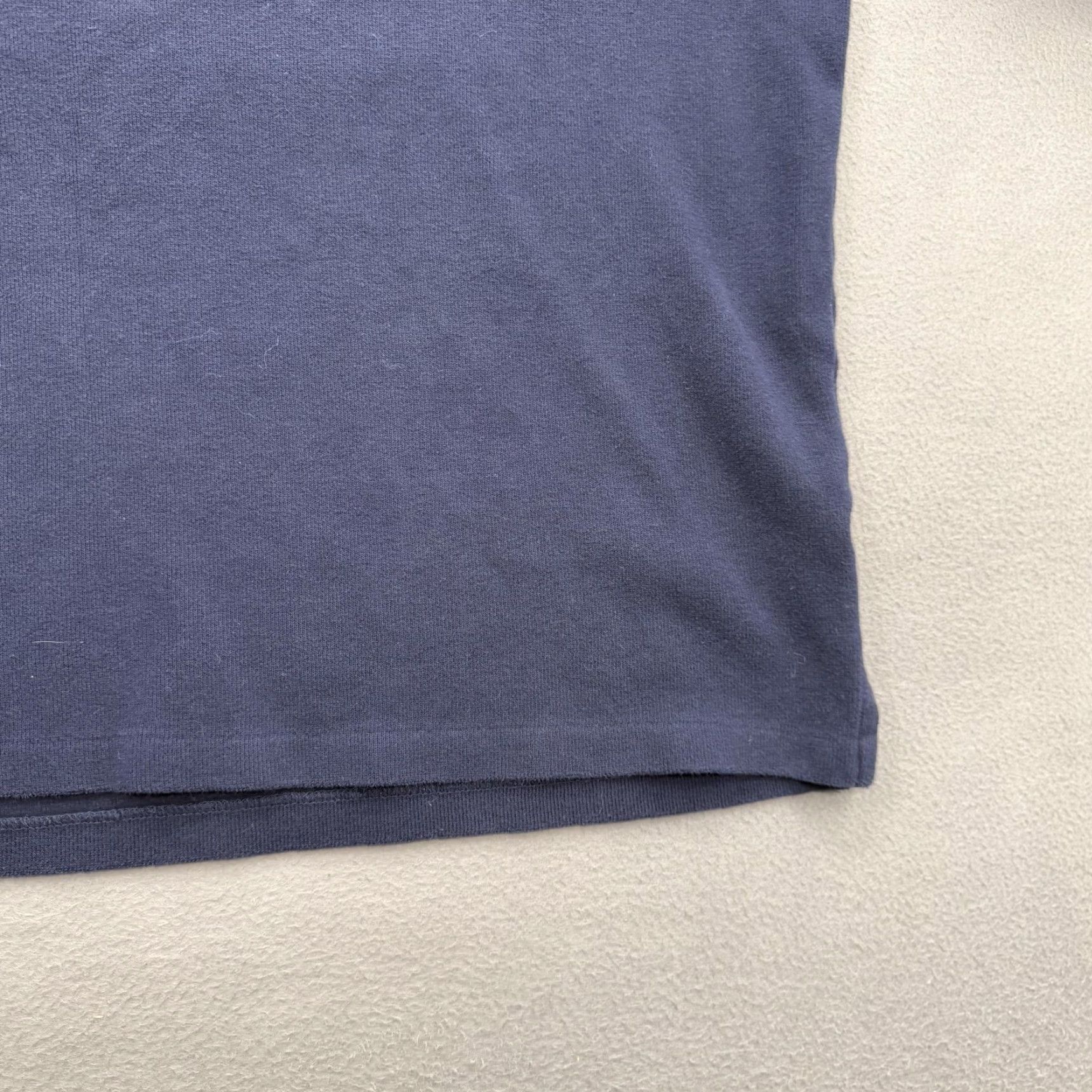 Polo Ralph Lauren Polo Ralph Lauren Sweater Mens 2XL Navy Blue Quarter Zip Pullover Cotton Mock Neck Knit Logo 1/4 Zip Size US XXL / EU 58 / 5 - 7 Thumbnail