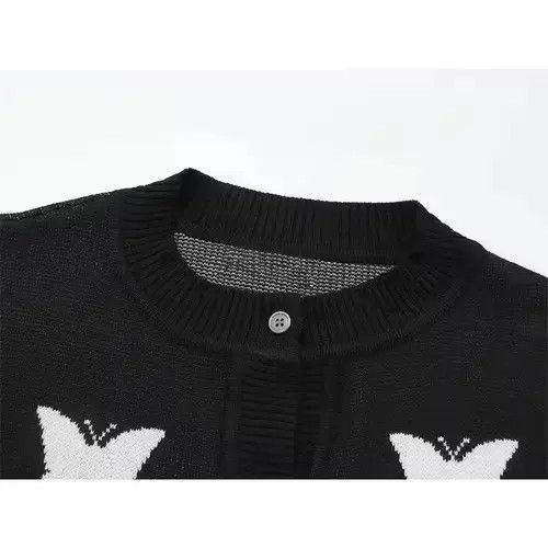 Other 💥💥Harajuku Butterfly Long Sleeve Cardigan Size US XL / EU 56 / 4 - 4 Thumbnail
