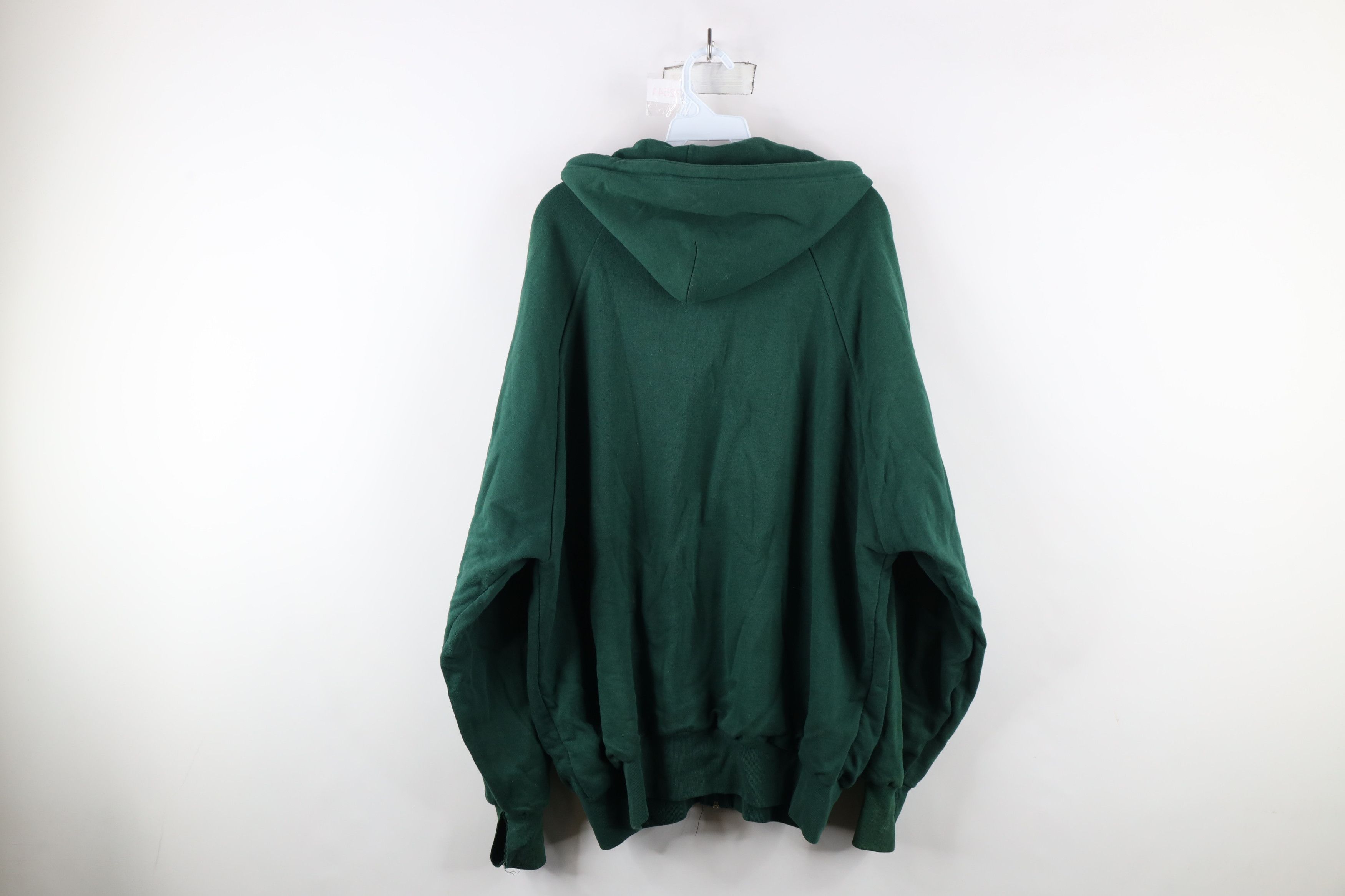 Vintage Vintage 90s Streetwear Thermal Waffle Knit Lined Hoodie Size US XXL / EU 58 / 5 - 15 Thumbnail