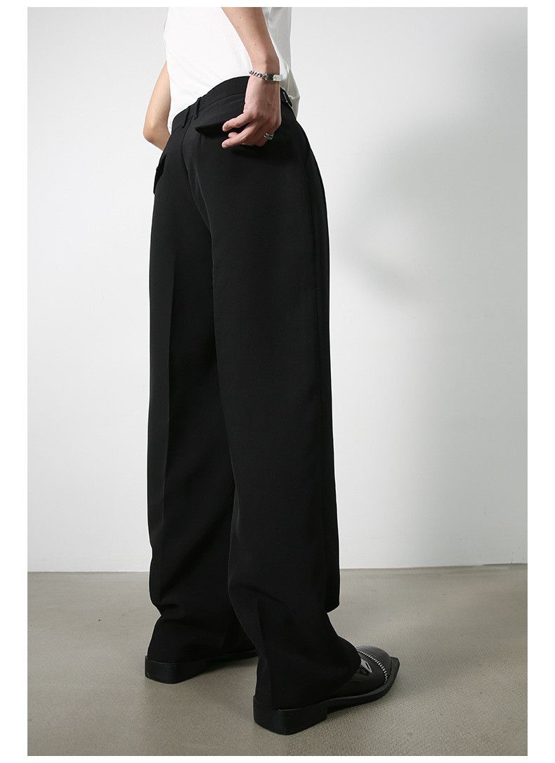Japanese Brand × Jean Men's straight Japanese trendy wide-leg casual trousers Size US 32 / EU 48 - 4 Thumbnail