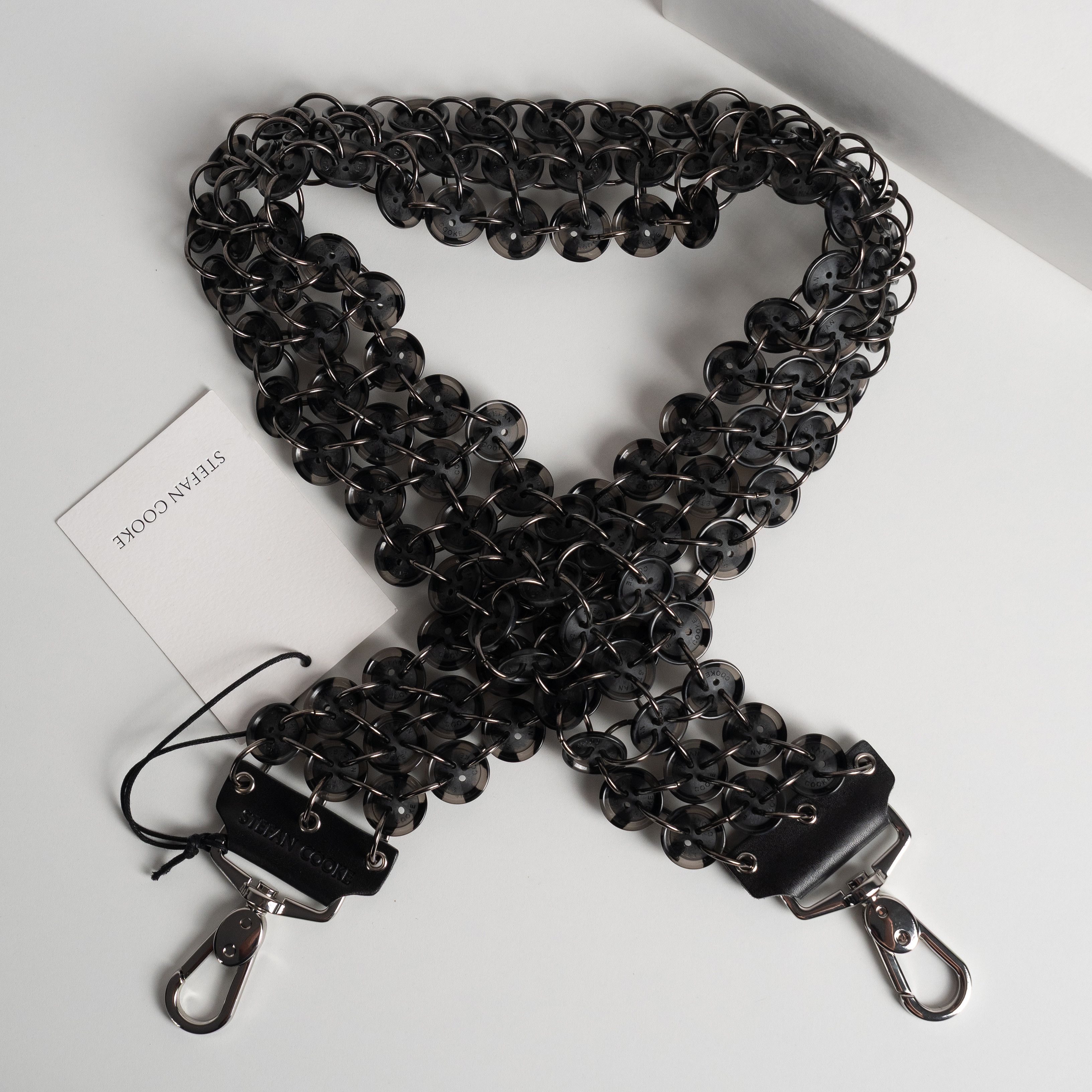Stefan Cooke BRAND NEW Stefan Cooke Brown Button Bag Strap | Grailed